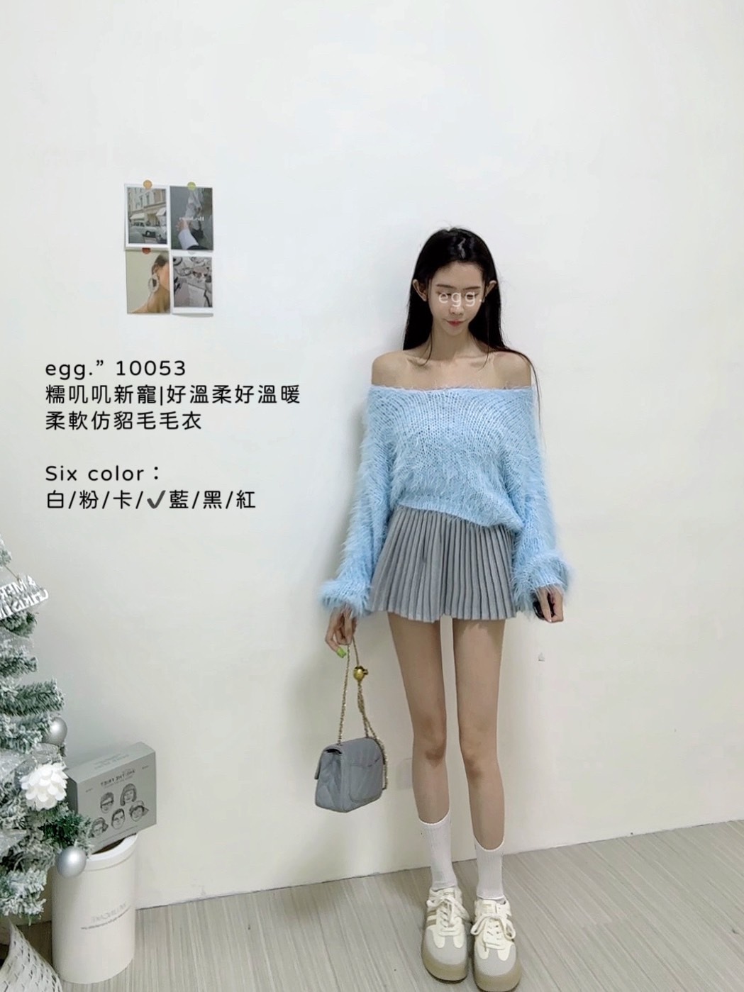 10053糯叽叽新寵好溫柔好溫暖柔軟仿貂毛毛衣 (9)