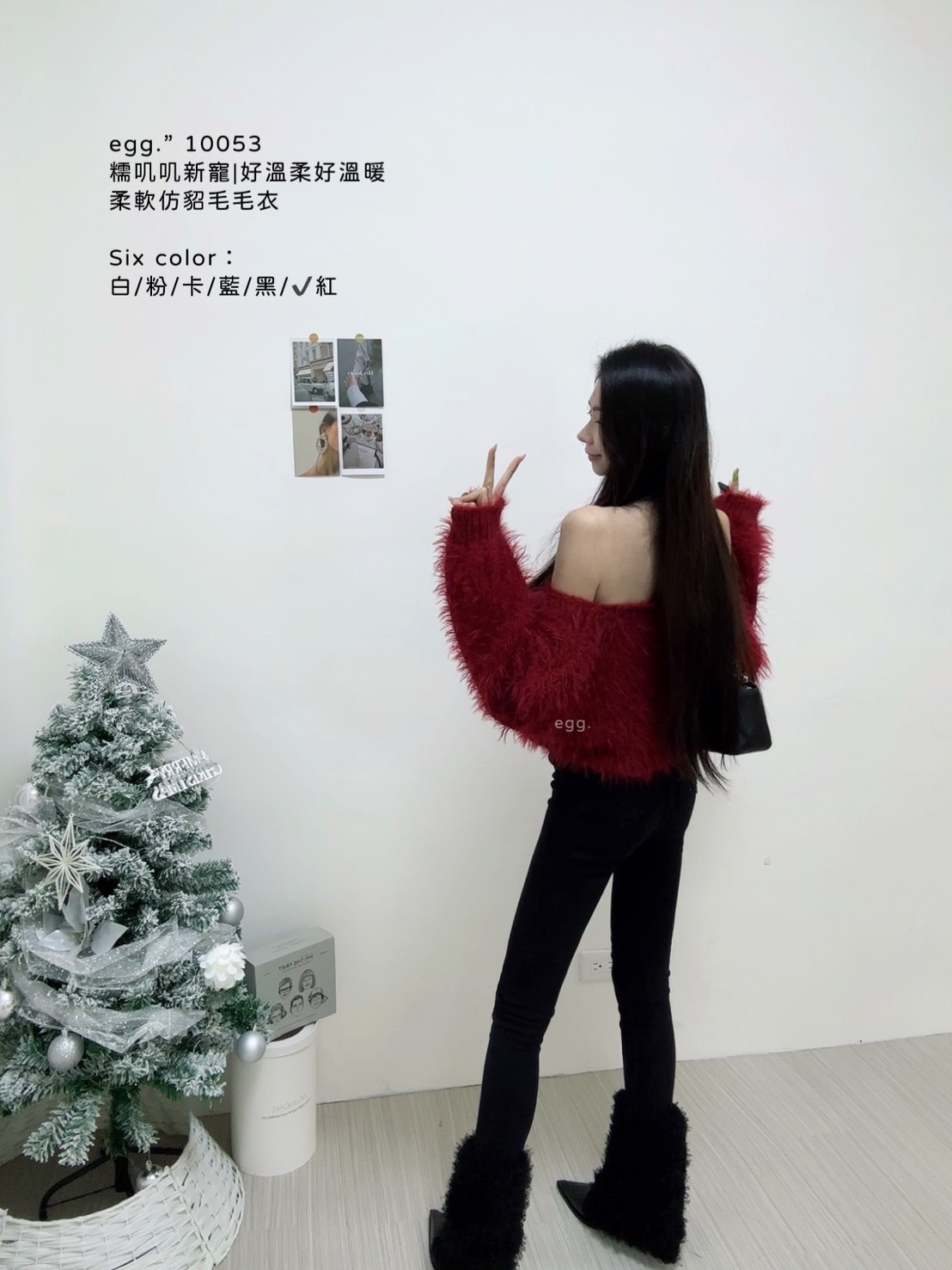 10053糯叽叽新寵好溫柔好溫暖柔軟仿貂毛毛衣 (14)