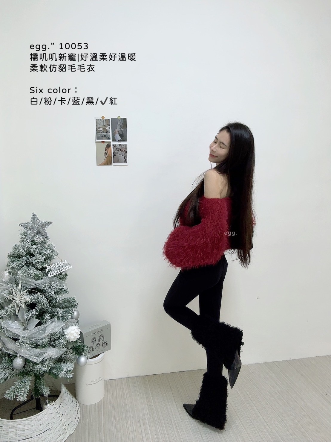 10053糯叽叽新寵好溫柔好溫暖柔軟仿貂毛毛衣 (13)