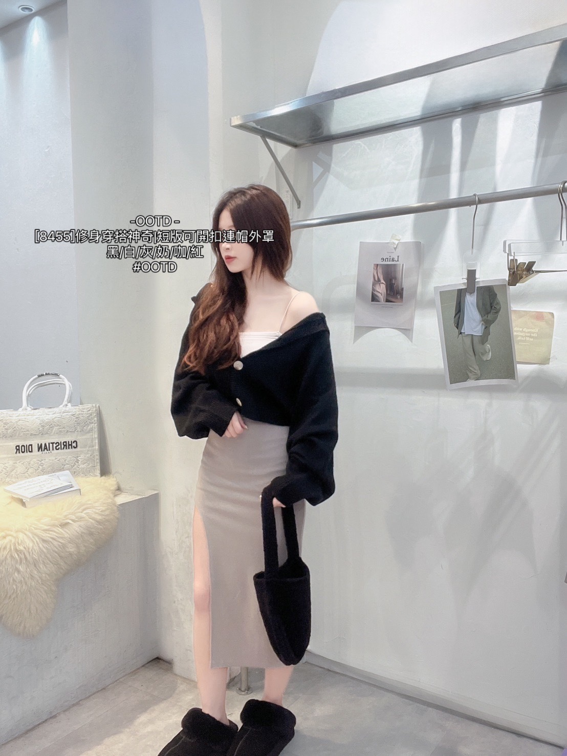 [8455]修身穿搭神奇短版可開扣連帽外罩 (11)