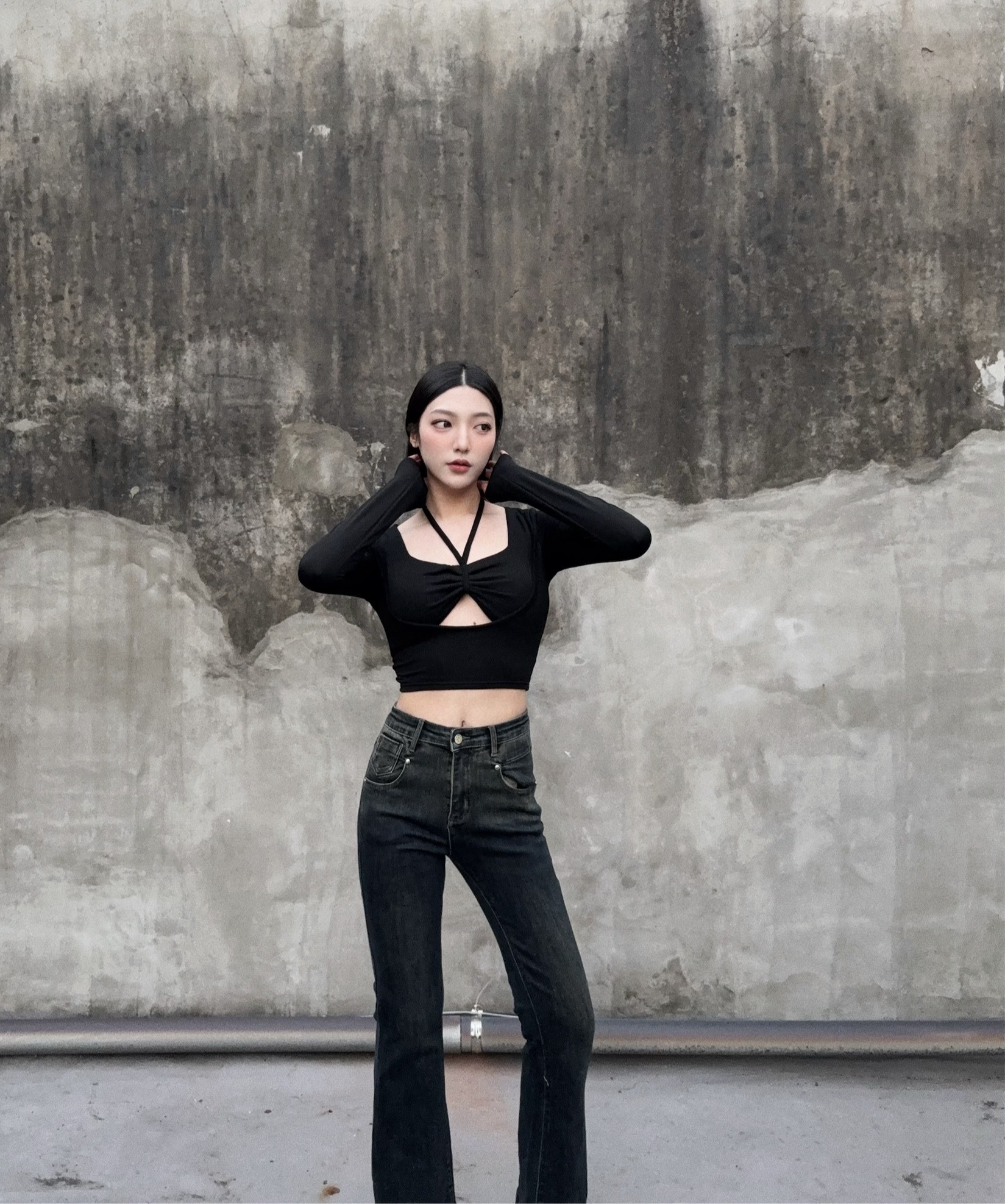 10240063『訂製款』設計感扭結掛脖Bra T (4)