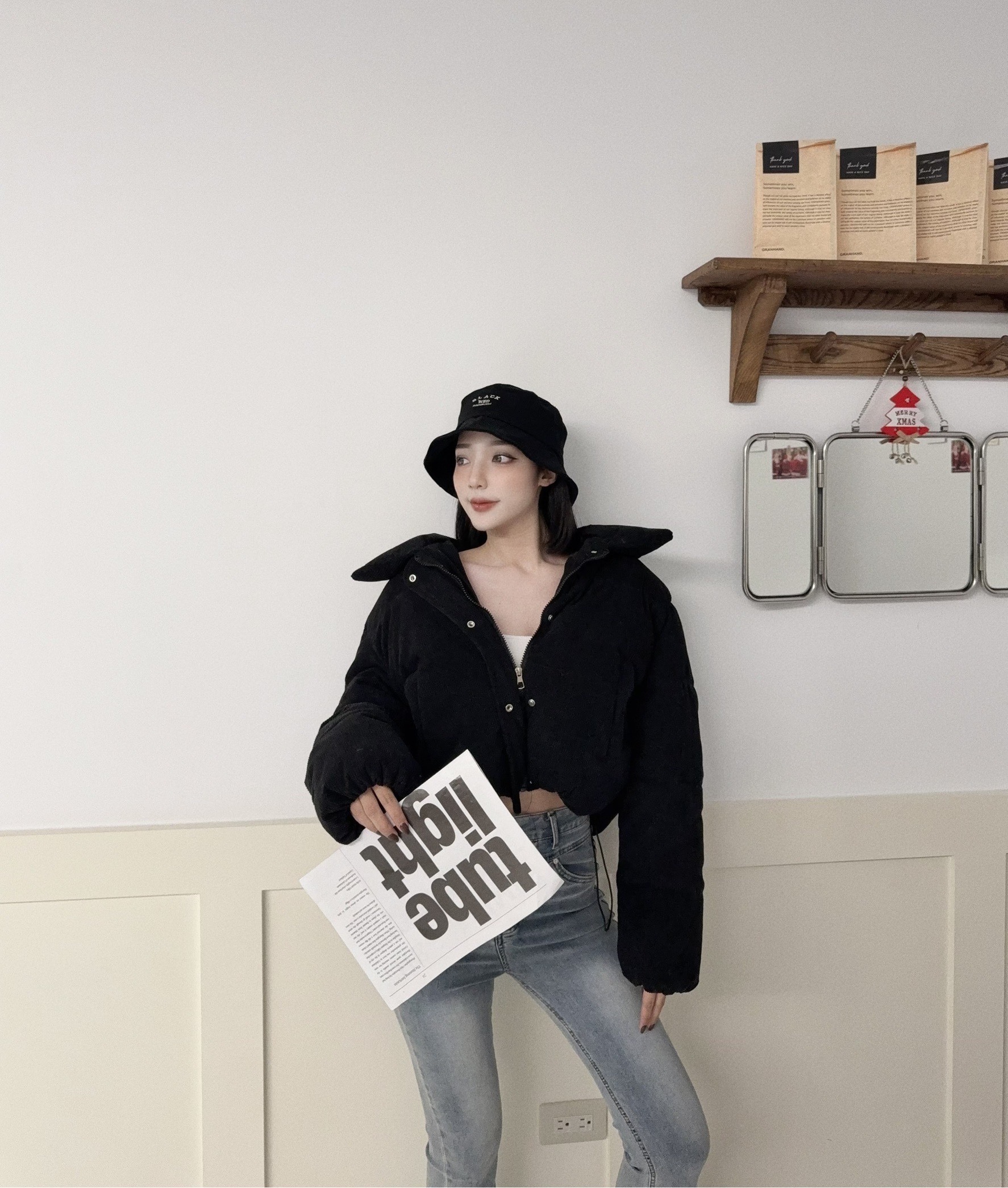 12118309『選品』燈芯絨澎澎麵包外套 (3)