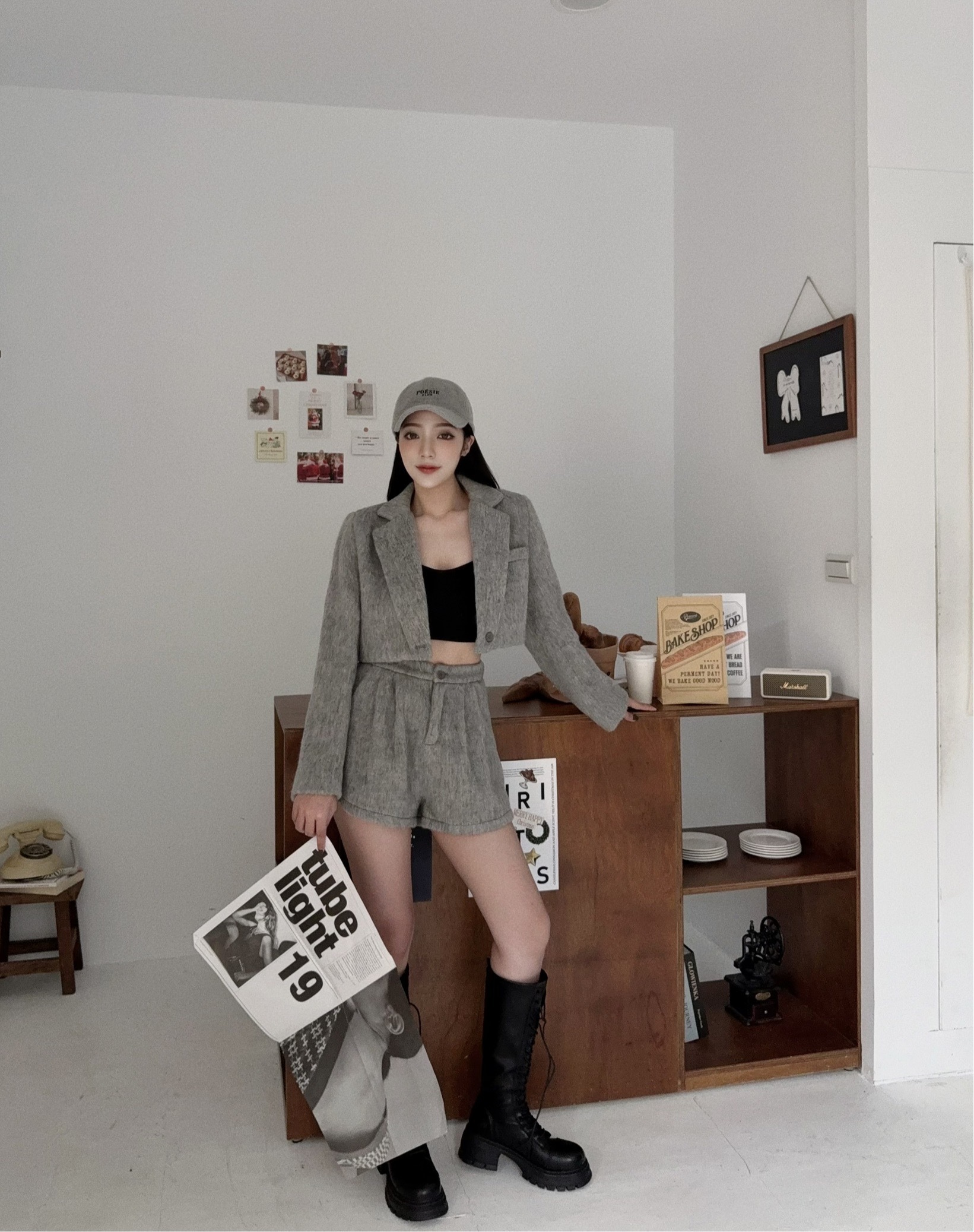 12115419『訂製款』韓系燕麥毛絨高級感西裝SET (3)