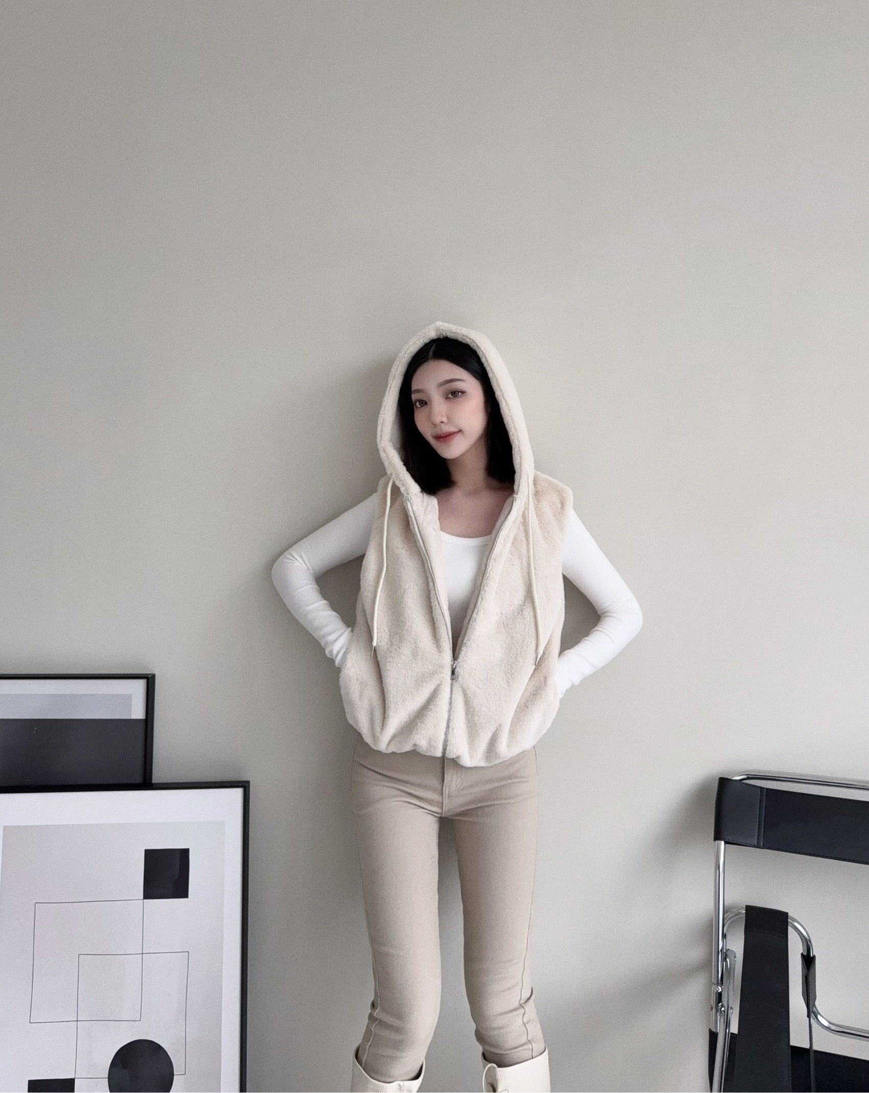 #1218593『選品』冬季必備保暖毛毛背心