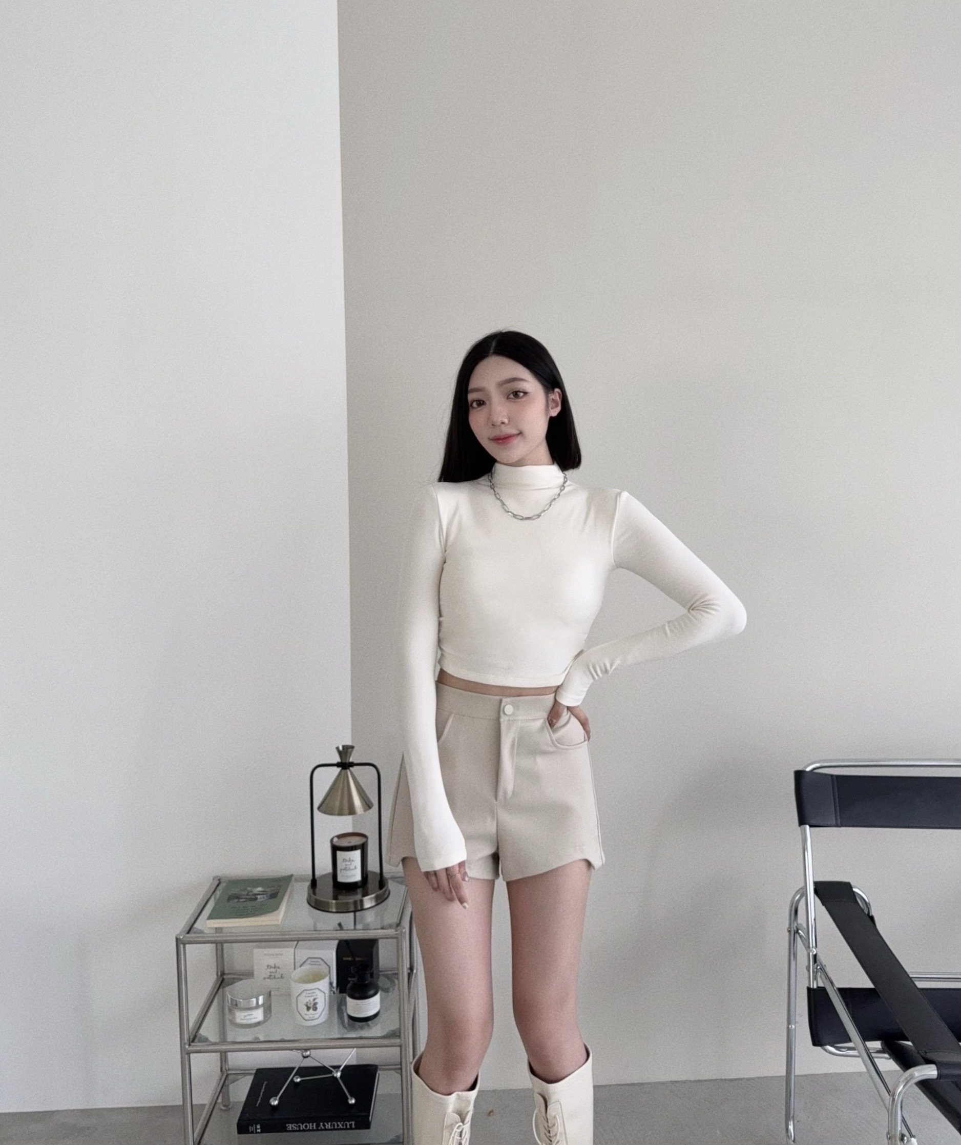 12182447『選品』🐑 软糯入冬🤍刷絨半高領打底衣 (2)