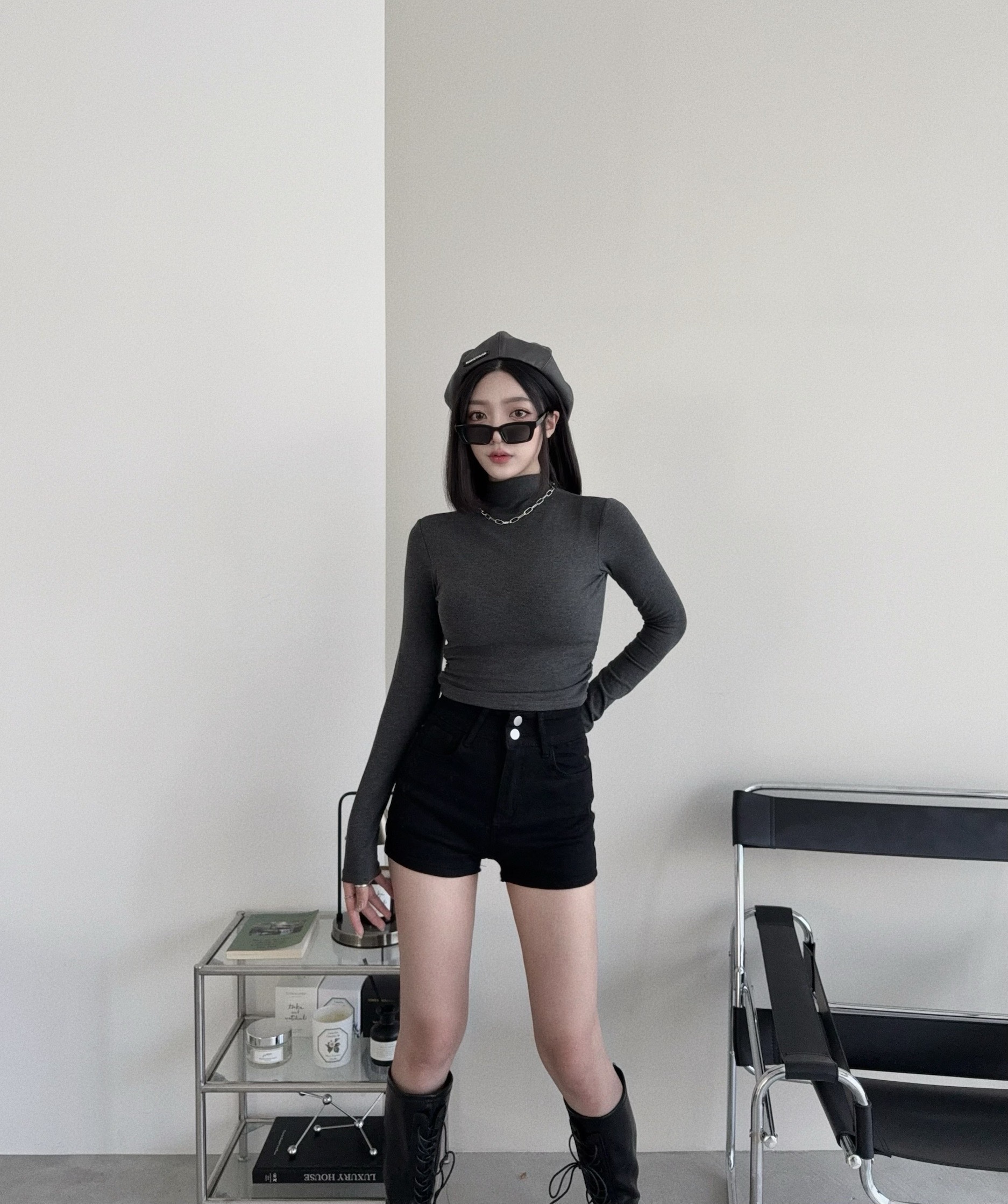 12182447『選品』🐑 软糯入冬🤍刷絨半高領打底衣 (6)