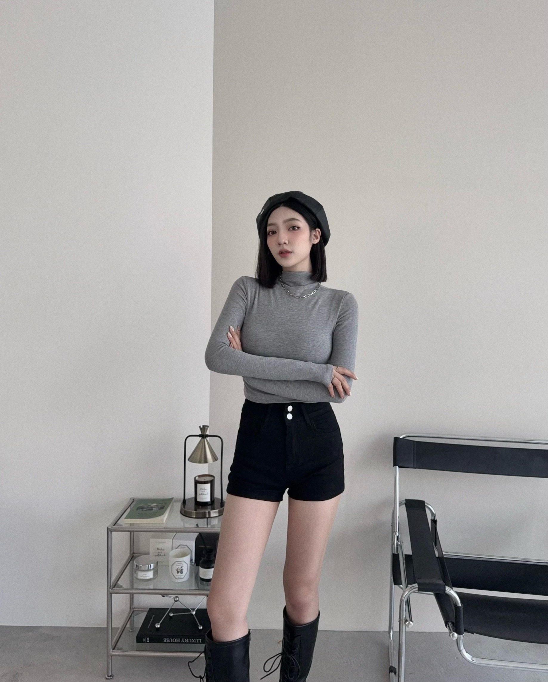 12182447『選品』🐑 软糯入冬🤍刷絨半高領打底衣 (5)