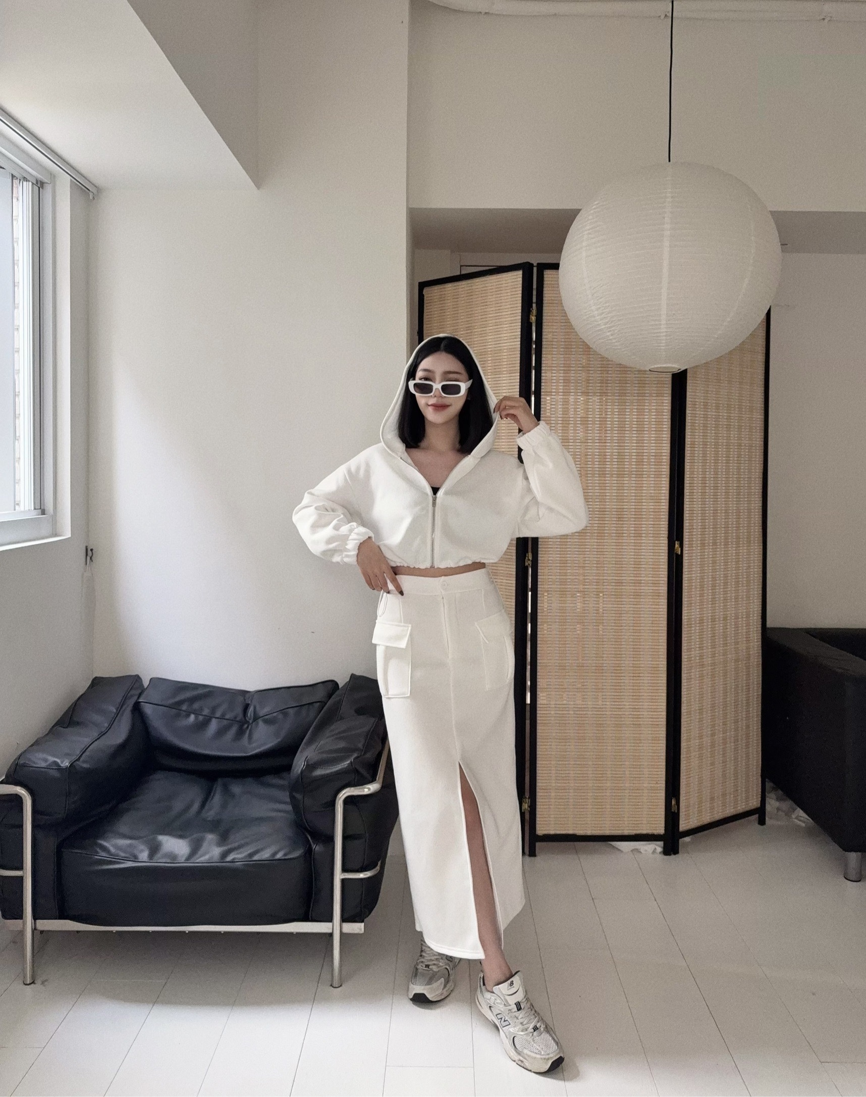 12250066『訂製款』率性工裝開叉長裙+外套SET (3)