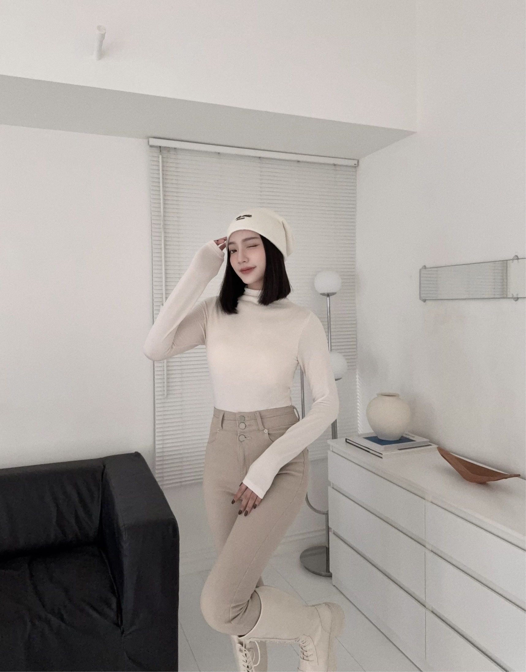 12250075『訂製款』爆款5秒發熱半高領上衣「長版」🔥 (2)