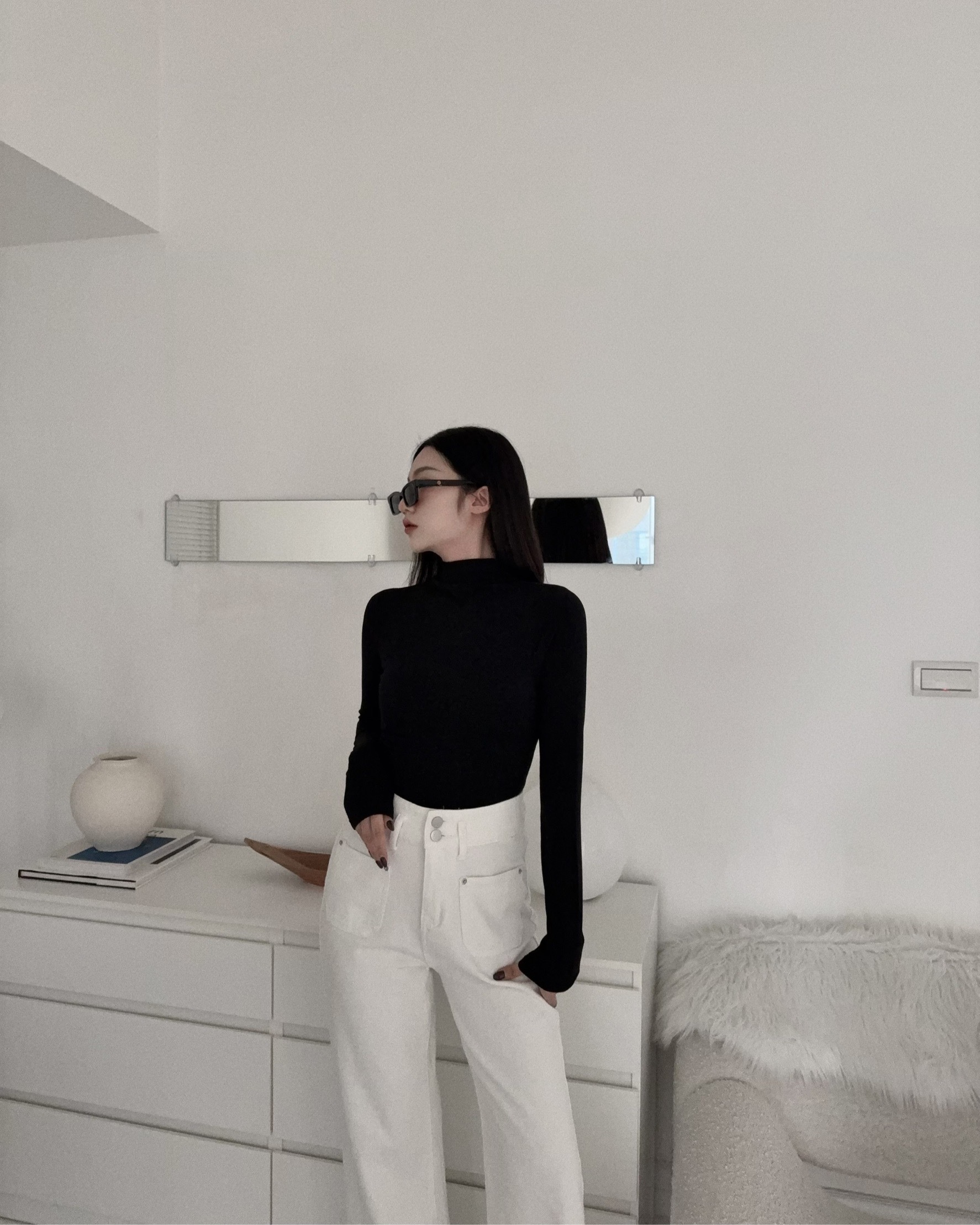 12250075『訂製款』爆款5秒發熱半高領上衣「長版」🔥 (6)