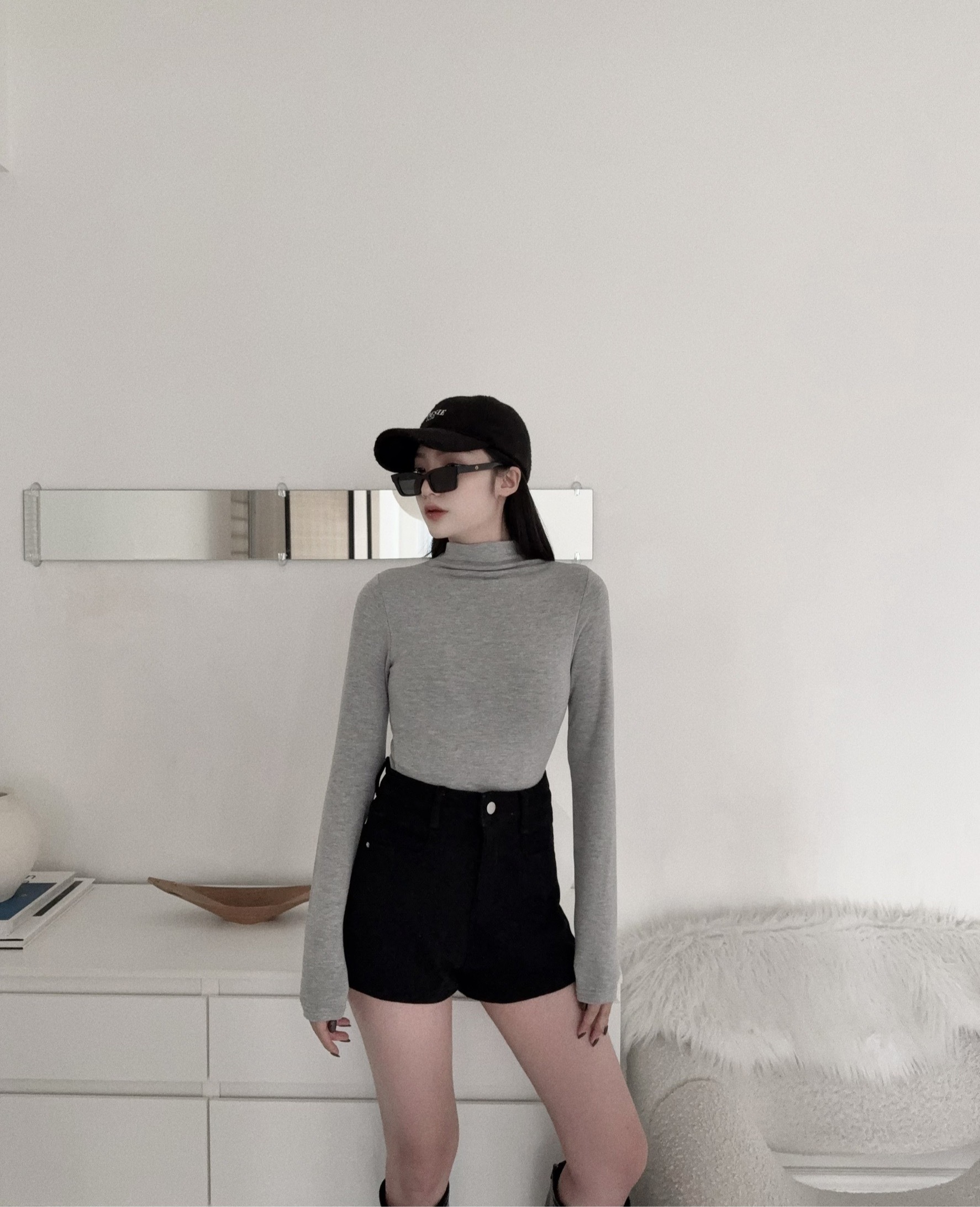 12250075『訂製款』爆款5秒發熱半高領上衣「長版」🔥 (3)