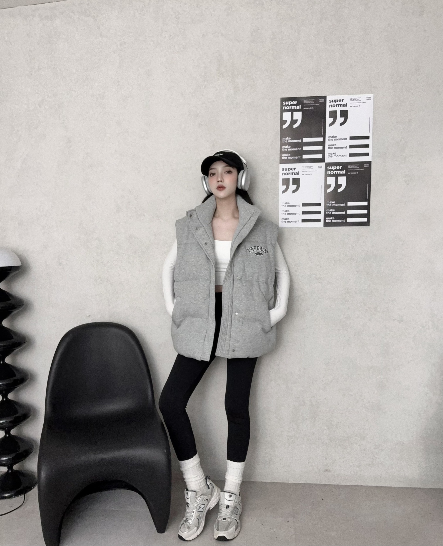 5417『訂製款』超爆款字母棉質鋪棉背心🤍