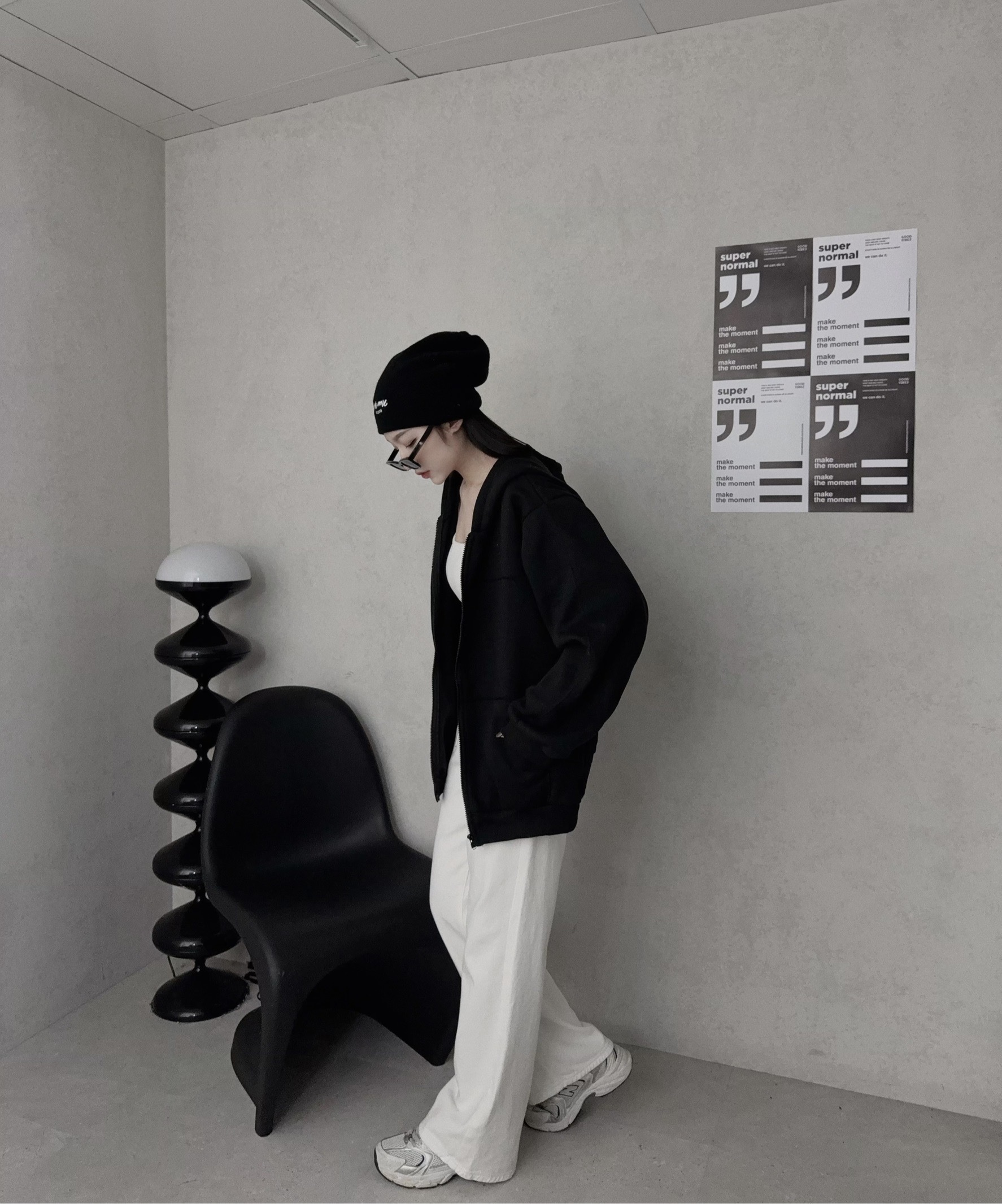 0060-1『訂製款』歐美色系剪裁車線刷毛外套 (5)