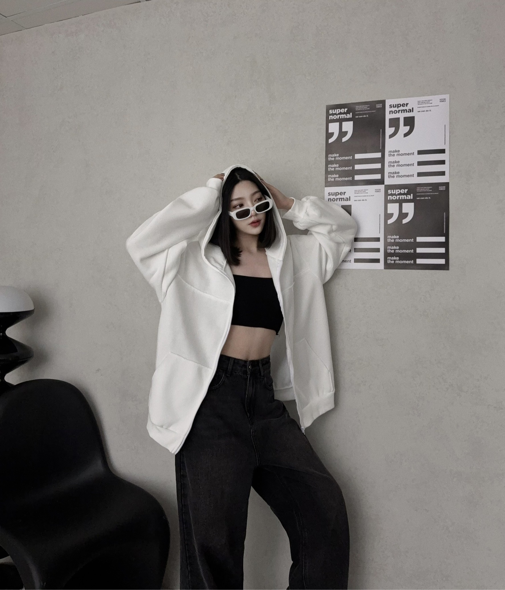 0060-1『訂製款』歐美色系剪裁車線刷毛外套 (7)