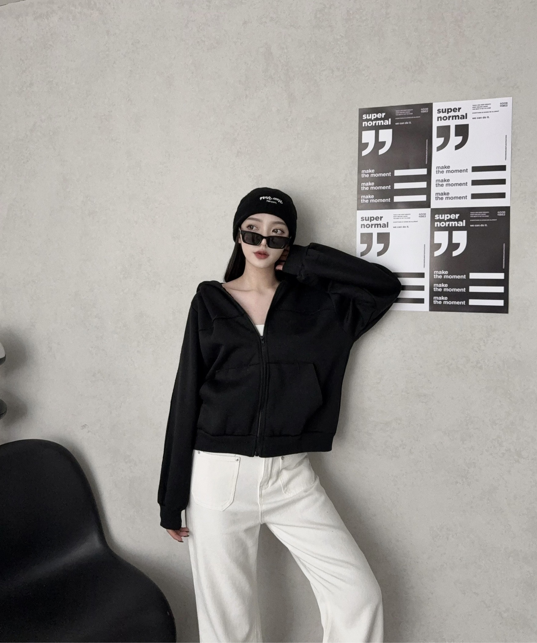 0060-1『訂製款』歐美色系剪裁車線刷毛外套 (6)