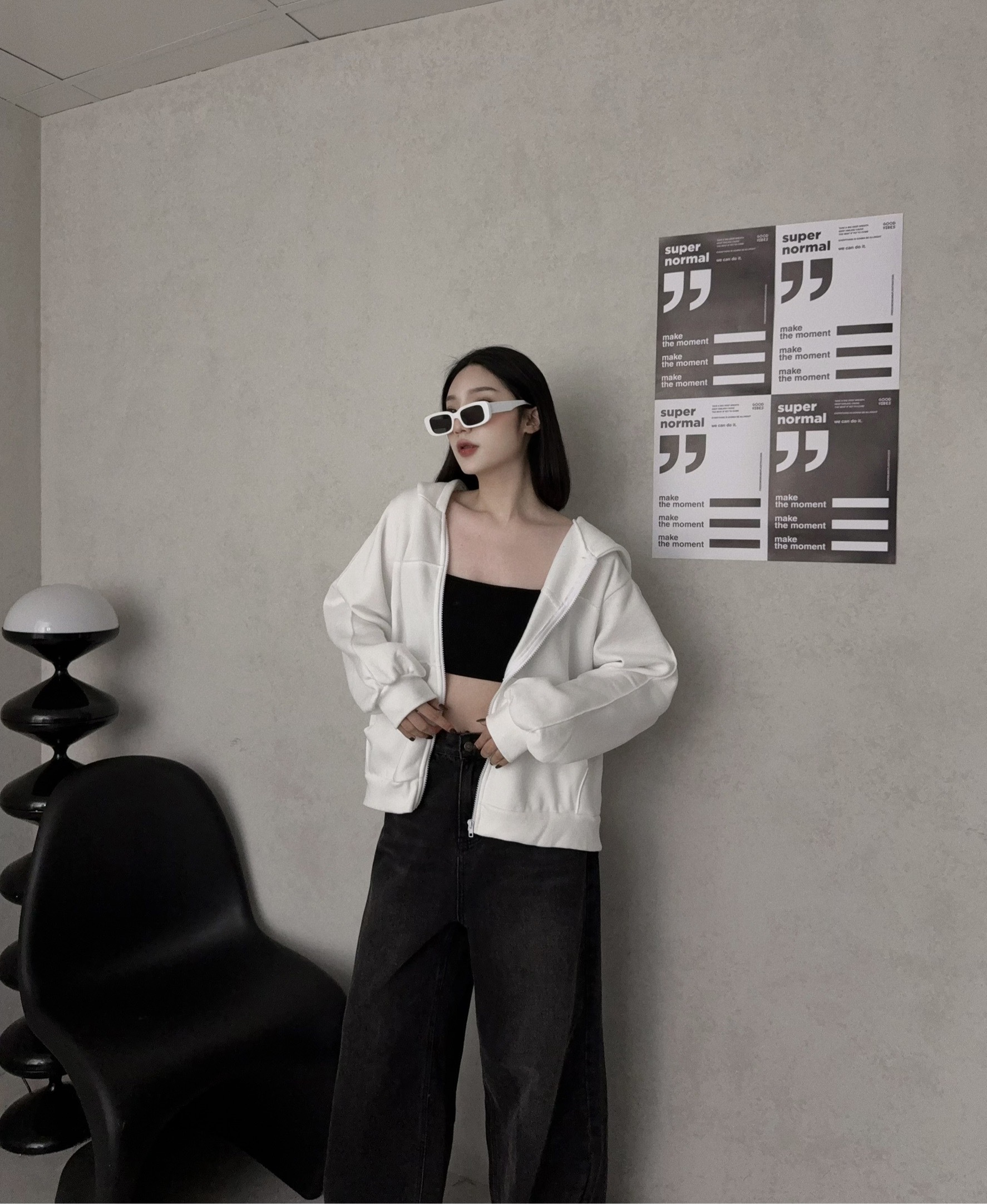 0060-1『訂製款』歐美色系剪裁車線刷毛外套 (8)