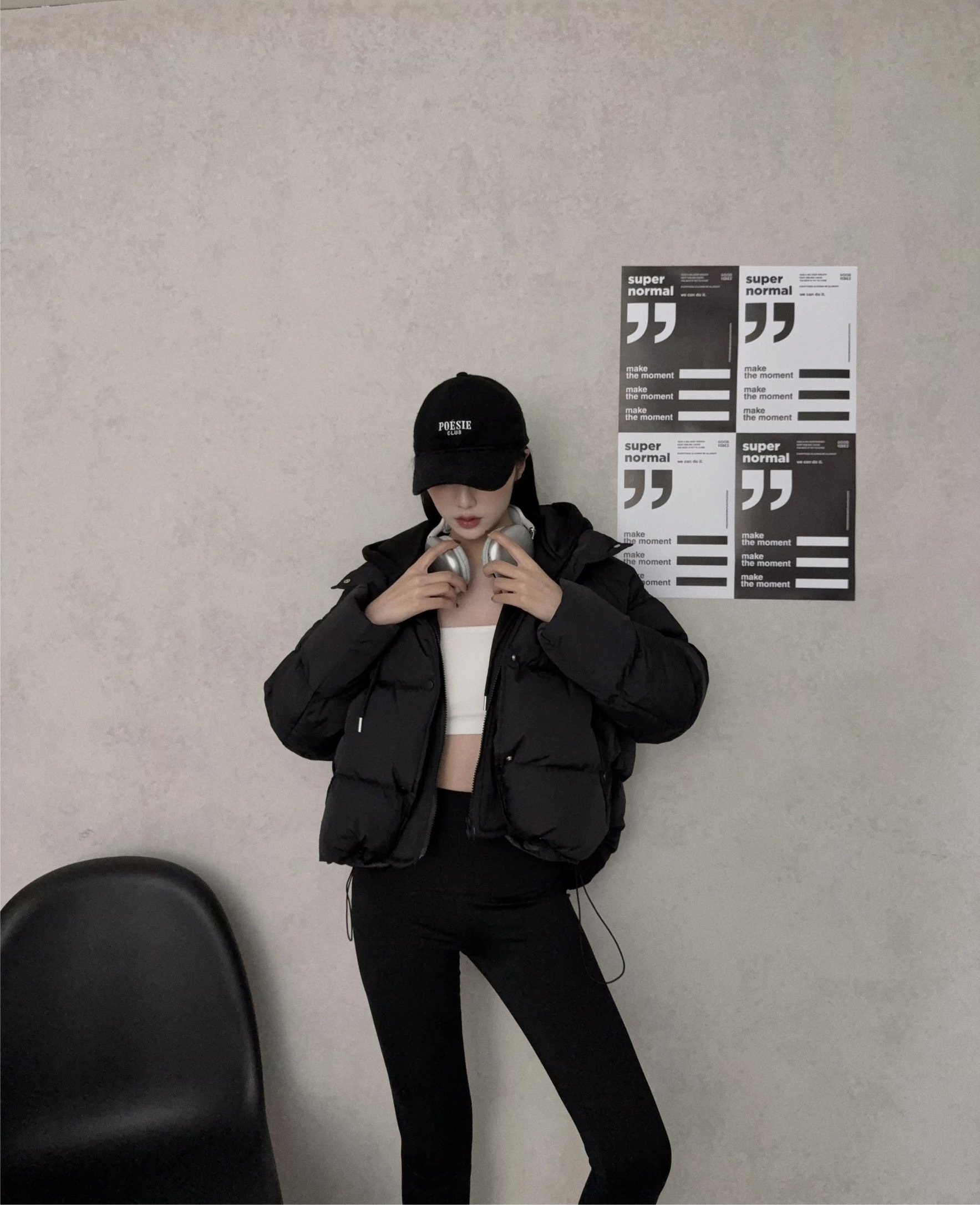 6617『選品』冬季禦寒假兩件連帽麵包外套🍞 (5)