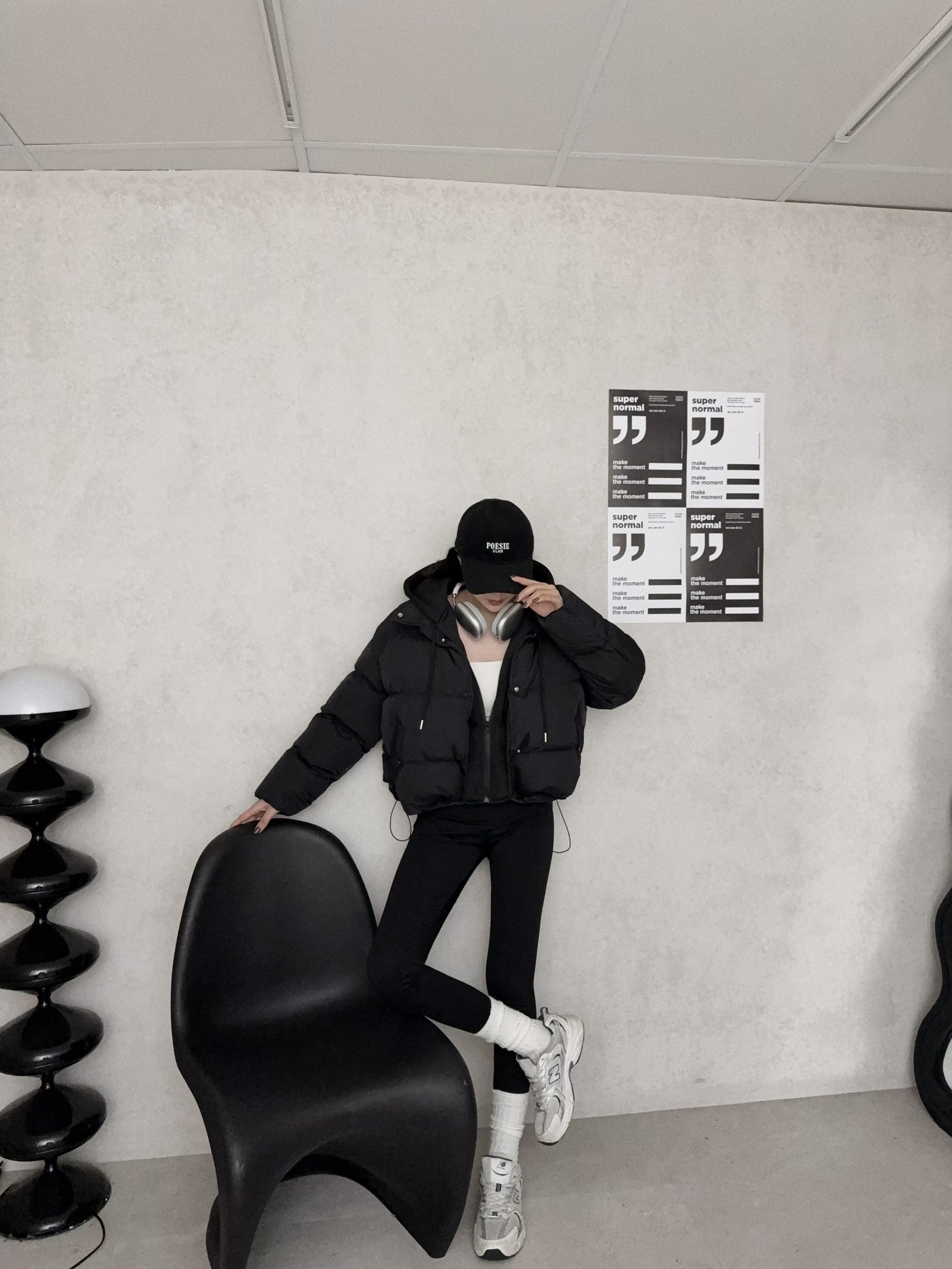 6617『選品』冬季禦寒假兩件連帽麵包外套🍞 (6)