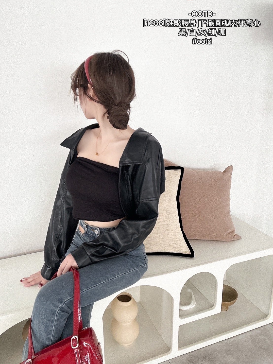 [1238]魅影腰身下擺圓弧內杯背心 (7)