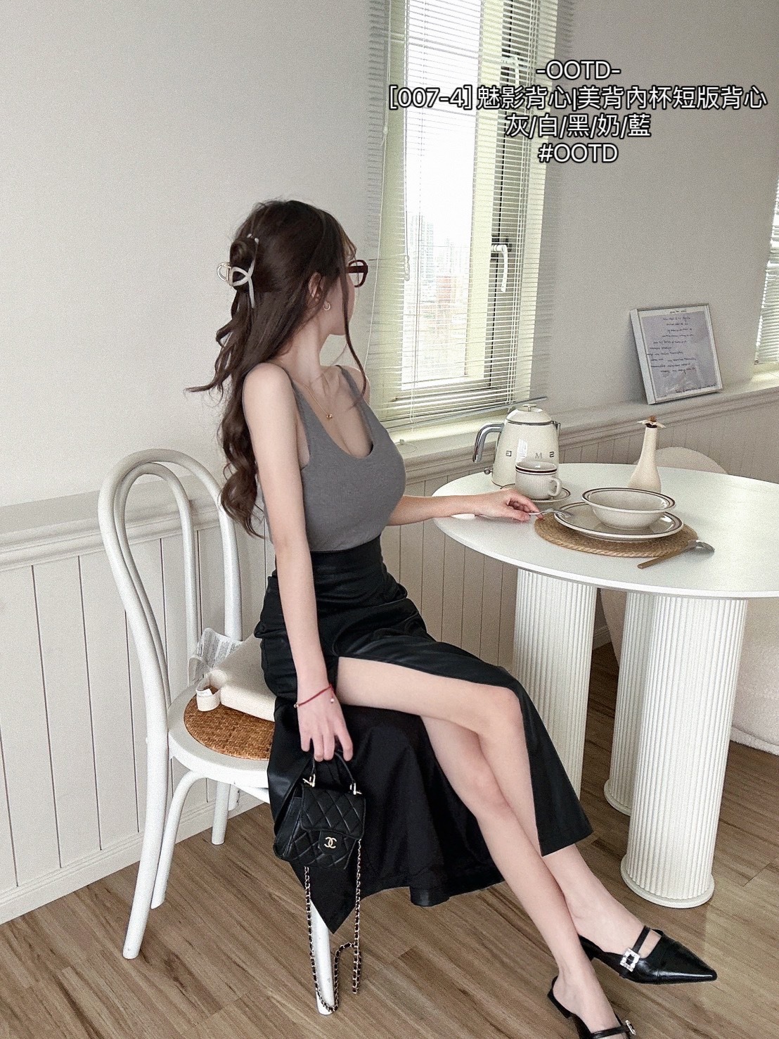 [007-4] 魅影背心美背內杯短版背心 (8)