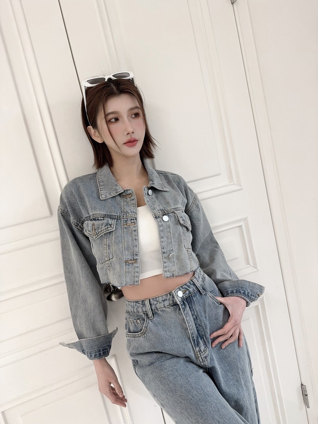 7777獨家短版抽鬚牛仔外 (5)