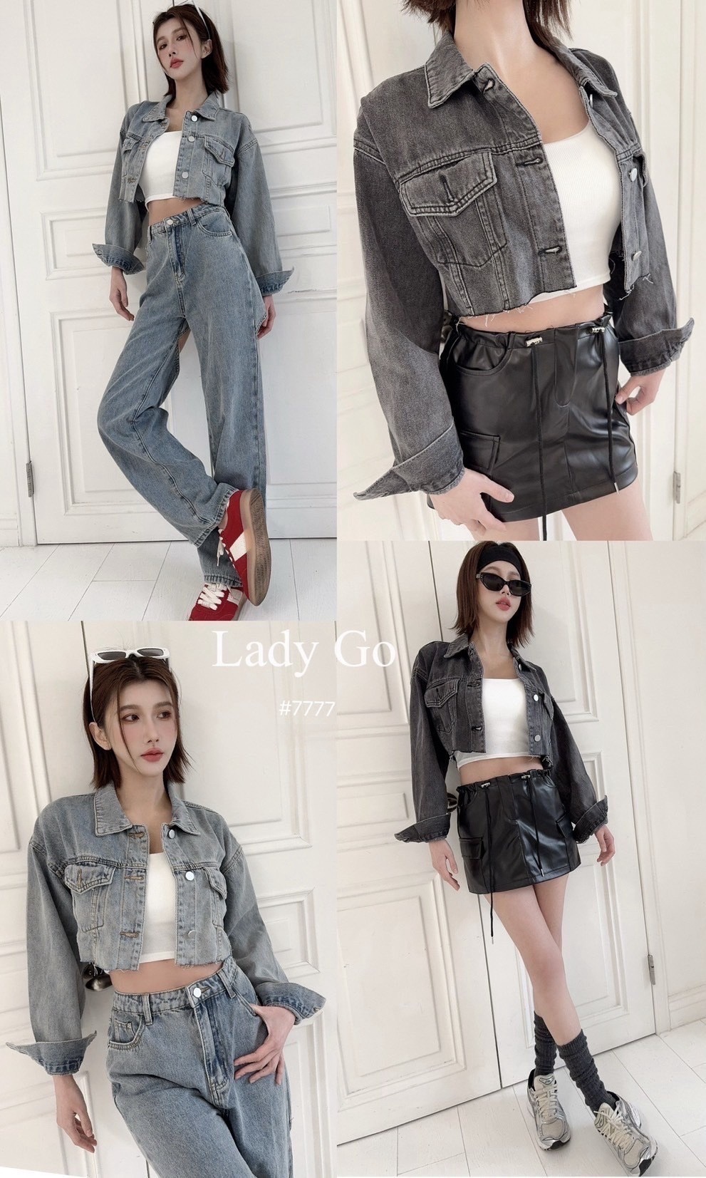 7777獨家短版抽鬚牛仔外 (7)