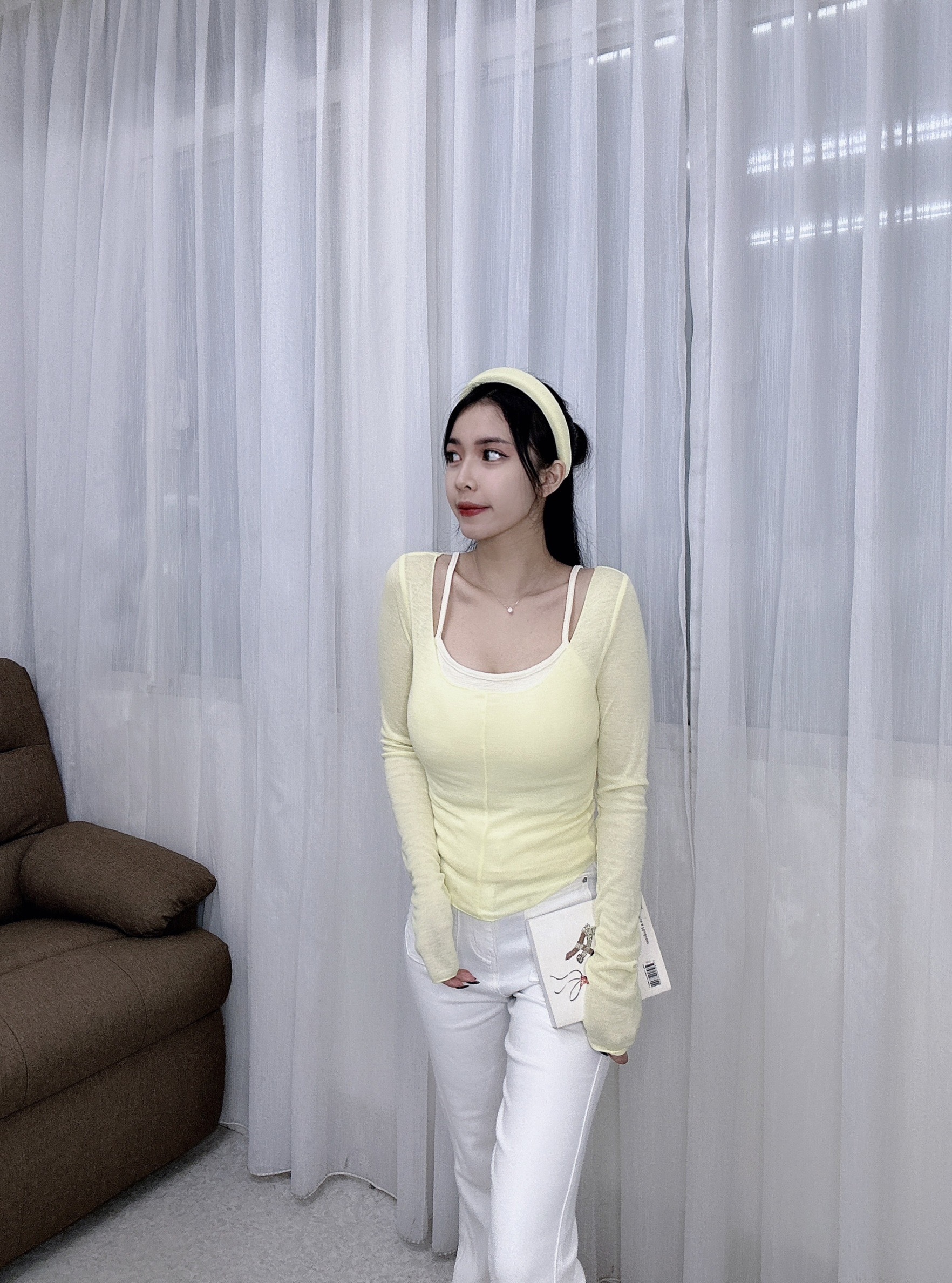 8628吊帶背心+防曬衫套組