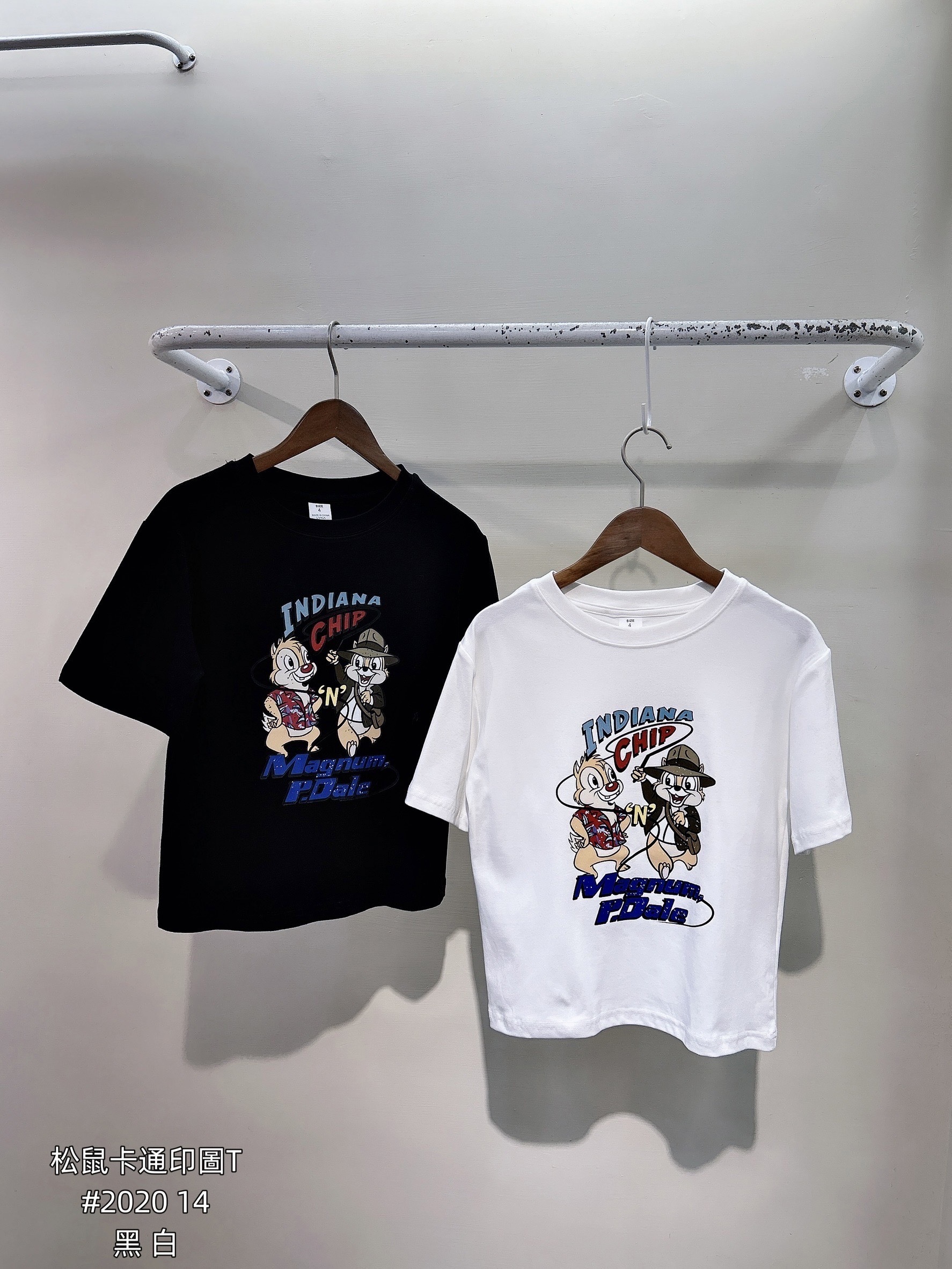 2020松鼠卡通印圖T純棉材質 (6)