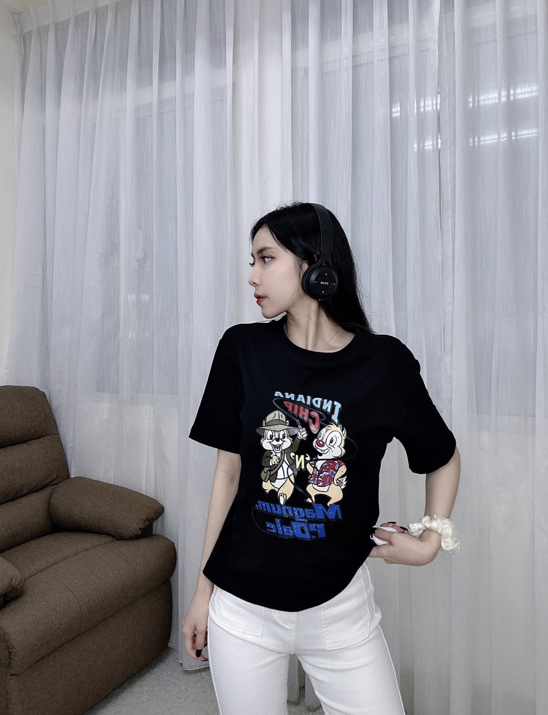 2020松鼠卡通印圖T純棉材質 (4)