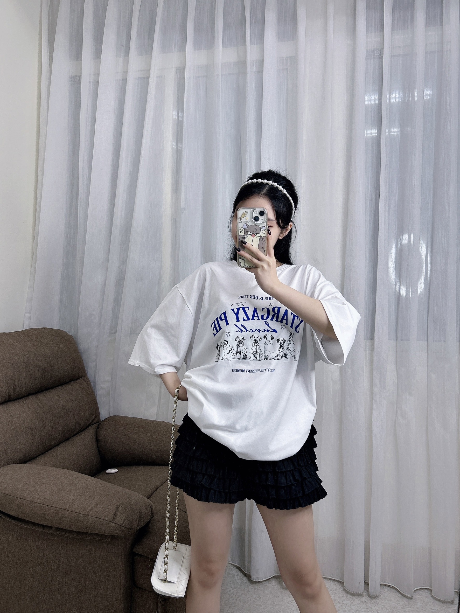 2207斑點狗狗純棉T