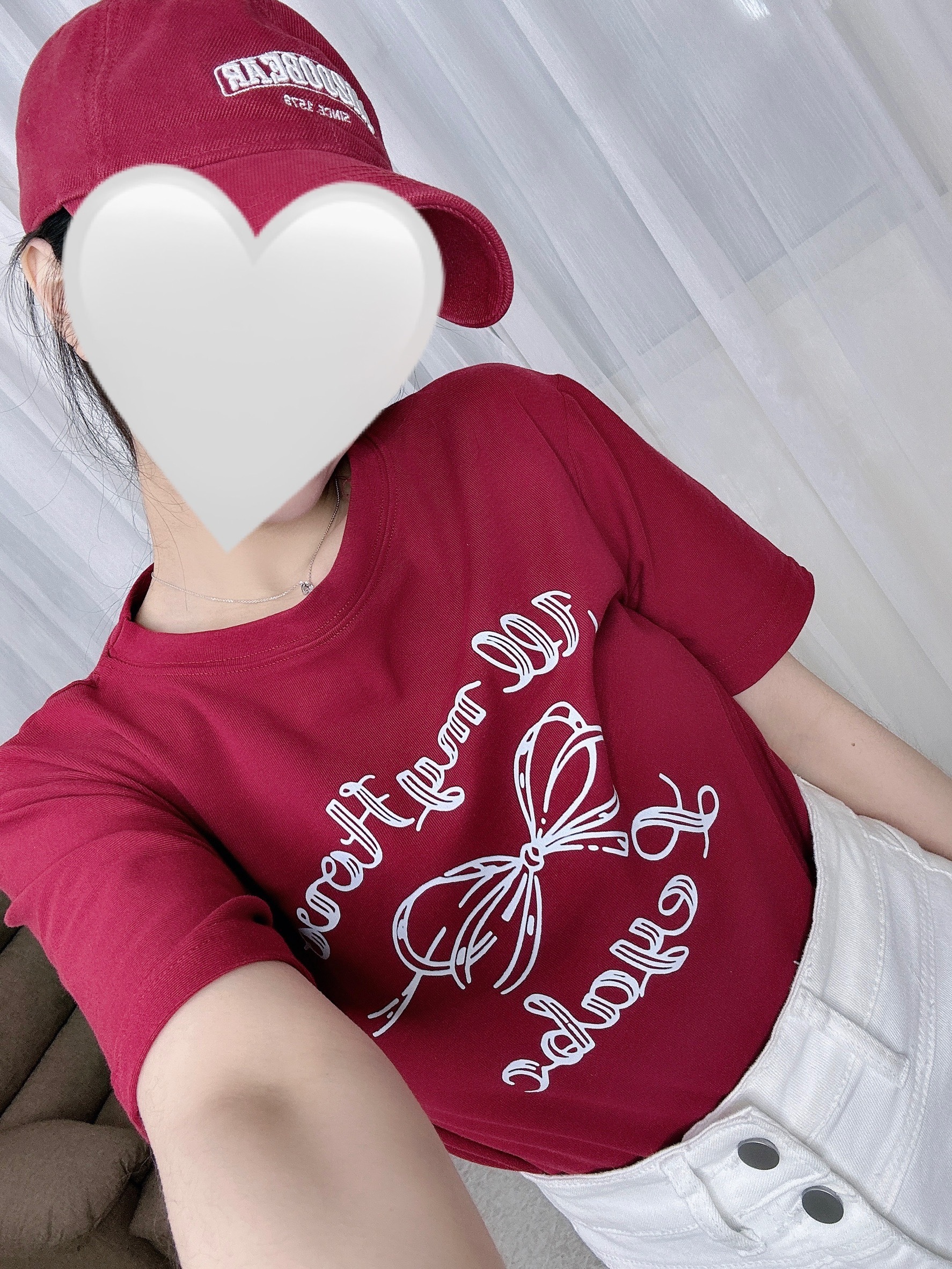 2001圓領蝴蝶結短版T短款棉質 (7)