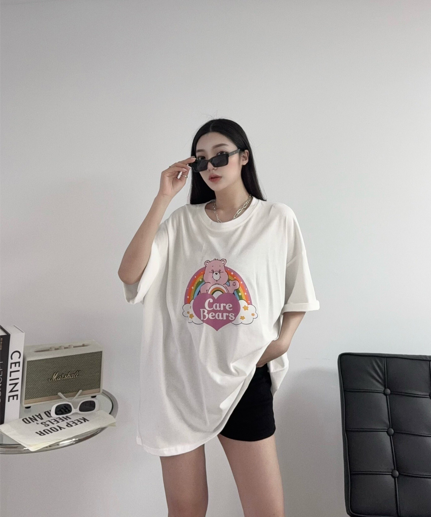 6543『選品』可愛彩虹小熊寬鬆大T🌈🐻 (5)