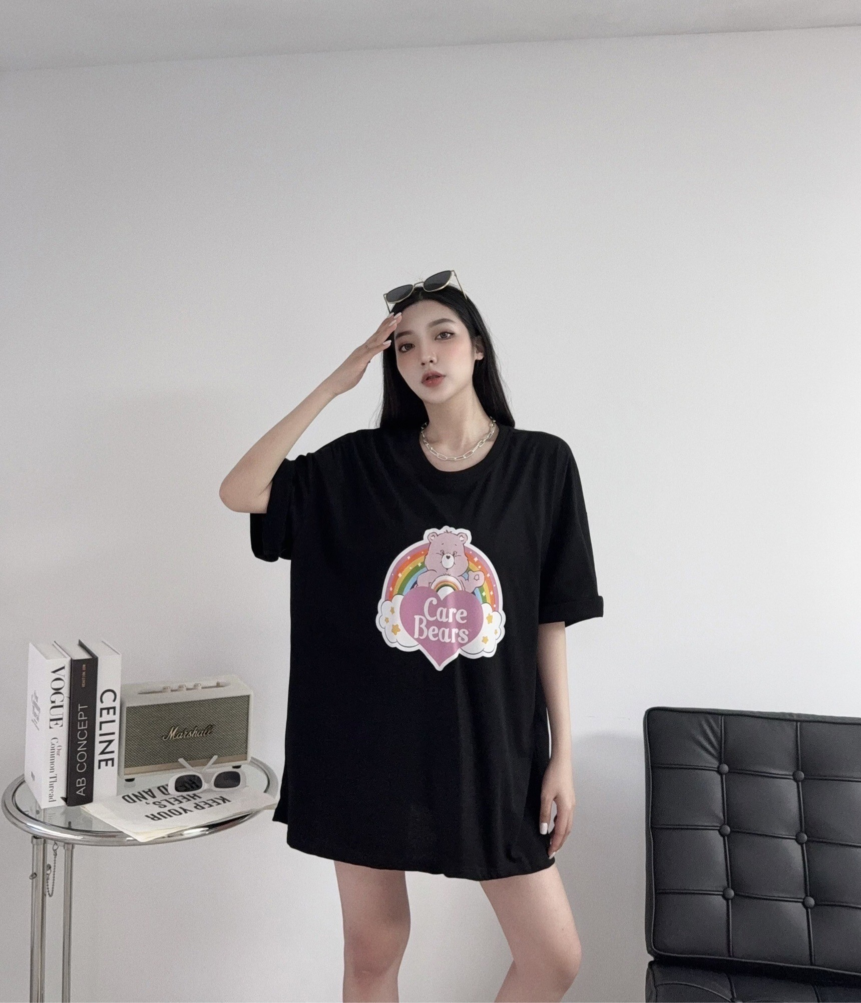 6543『選品』可愛彩虹小熊寬鬆大T🌈🐻