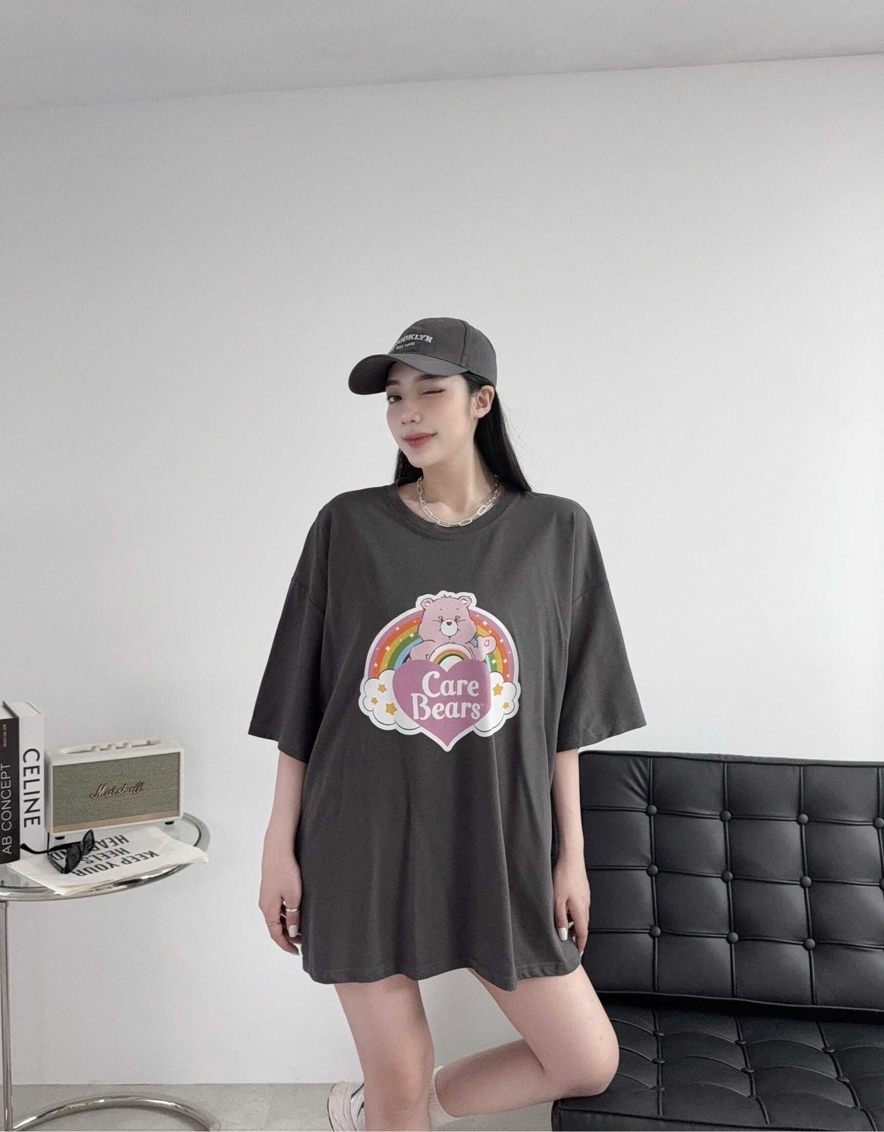 6543『選品』可愛彩虹小熊寬鬆大T🌈🐻 (2)