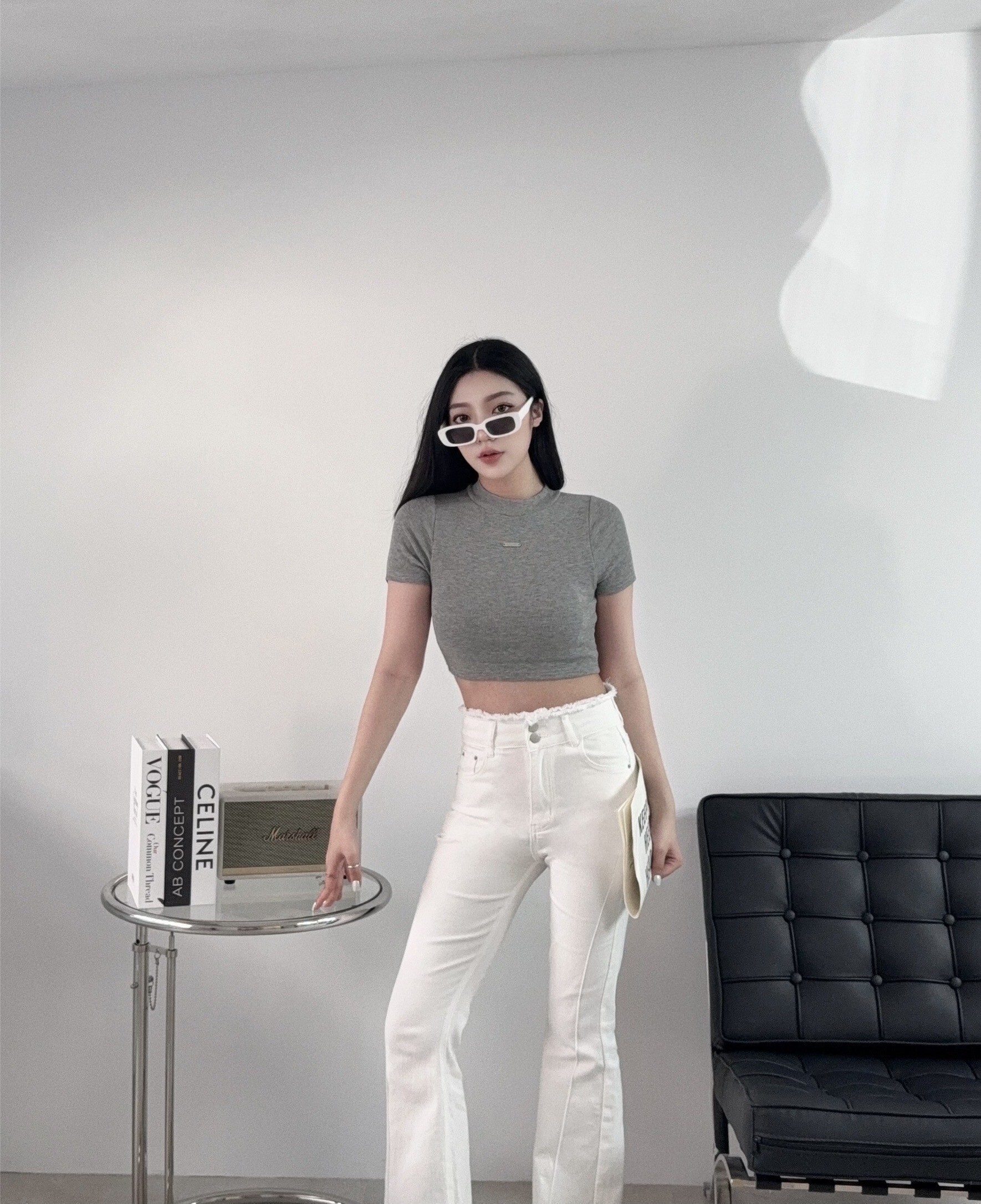 0091 『訂製款』歐美走線鐵標微立領Bra T (4)