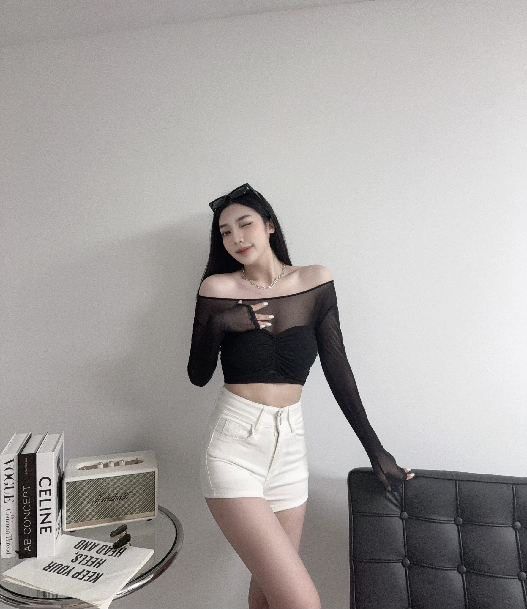 1020-1 『訂製款』純欲透紗抓皺Bra T (3)