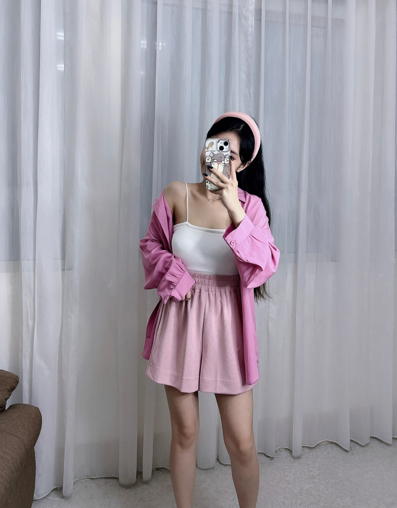 92018莫絲棉口袋短褲 (3)