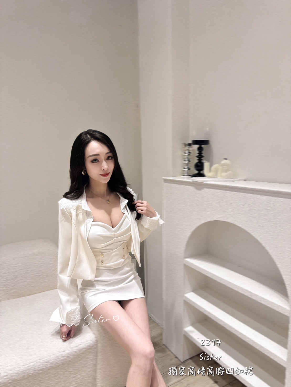 2317 獨家高磅高腰四釦裙 (6)