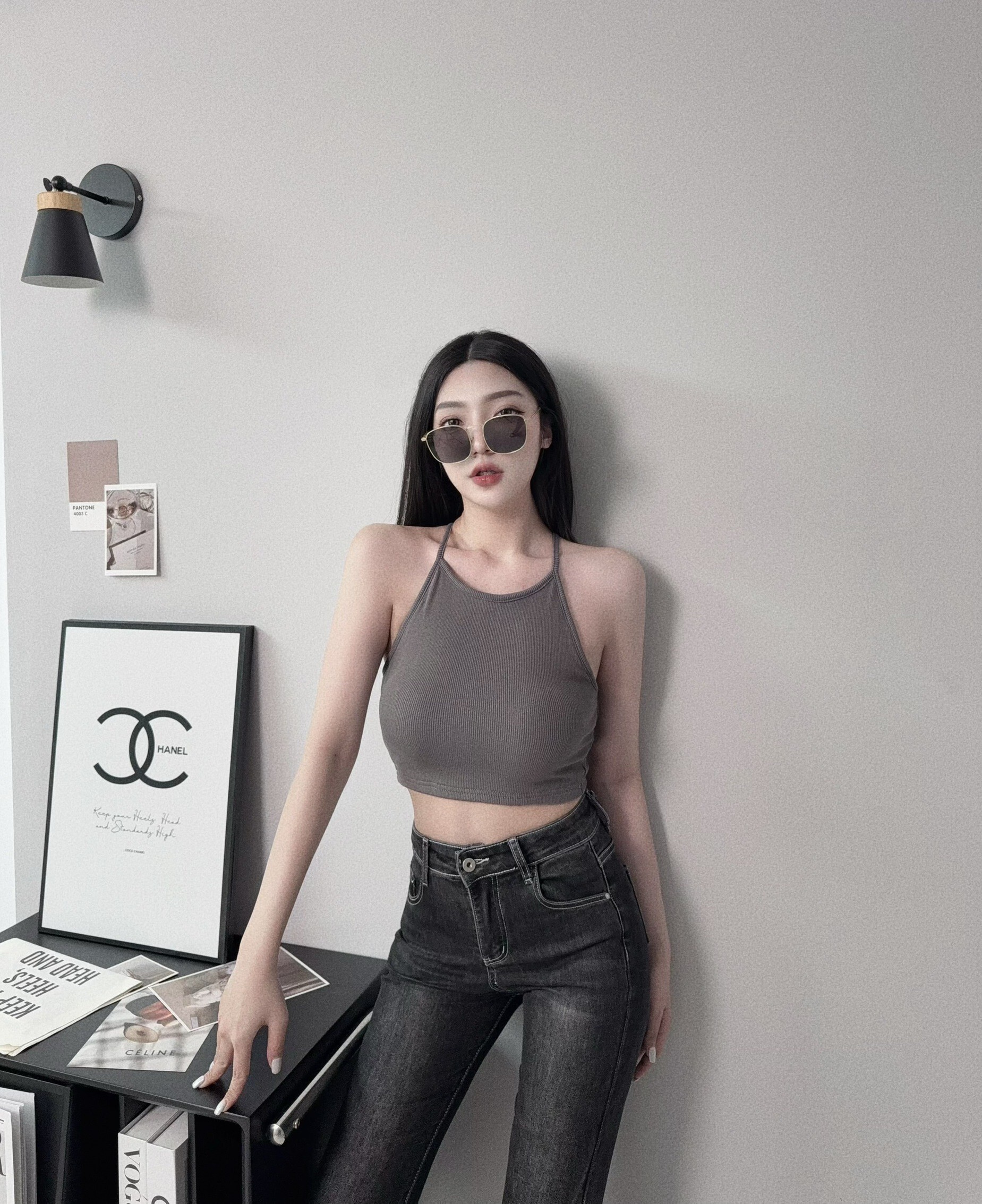 0099『訂製款』交叉美背Bra top (7)