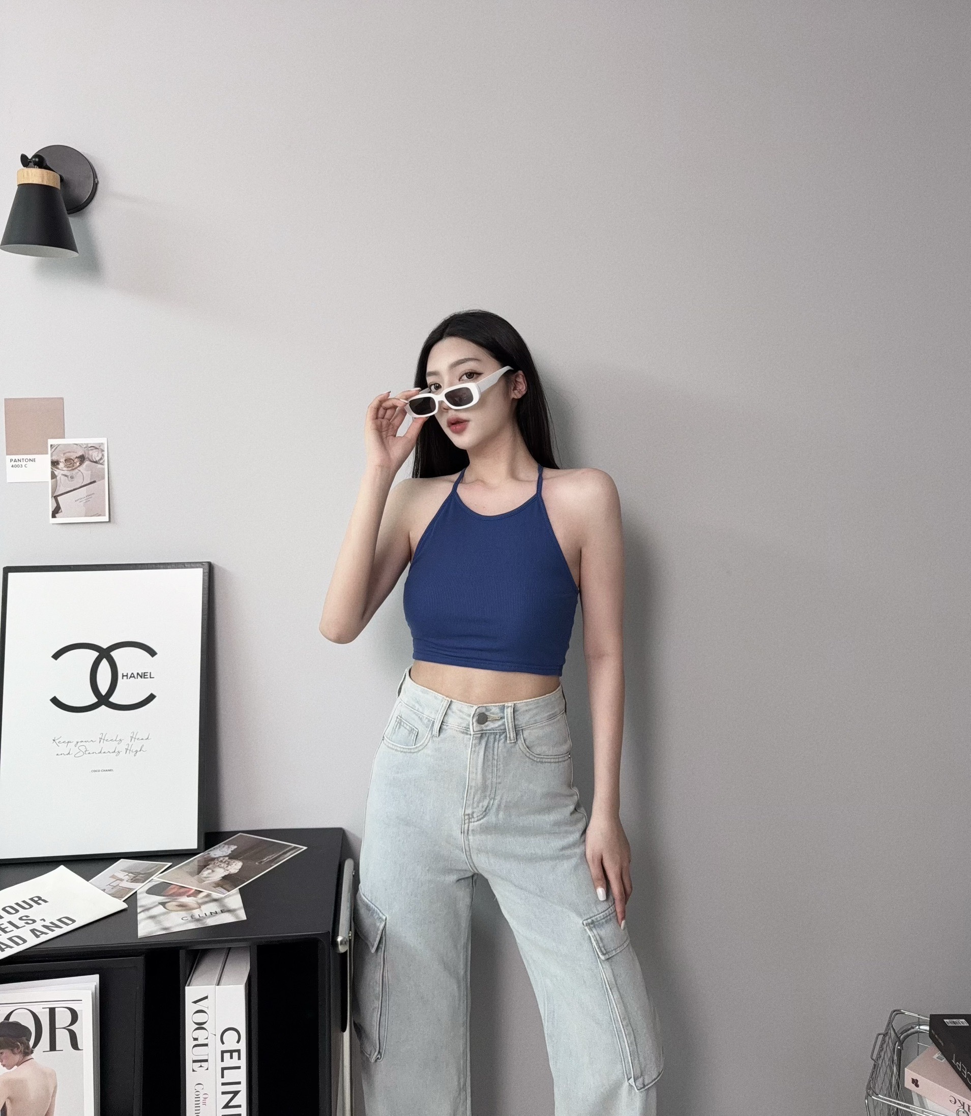 0099『訂製款』交叉美背Bra top (5)