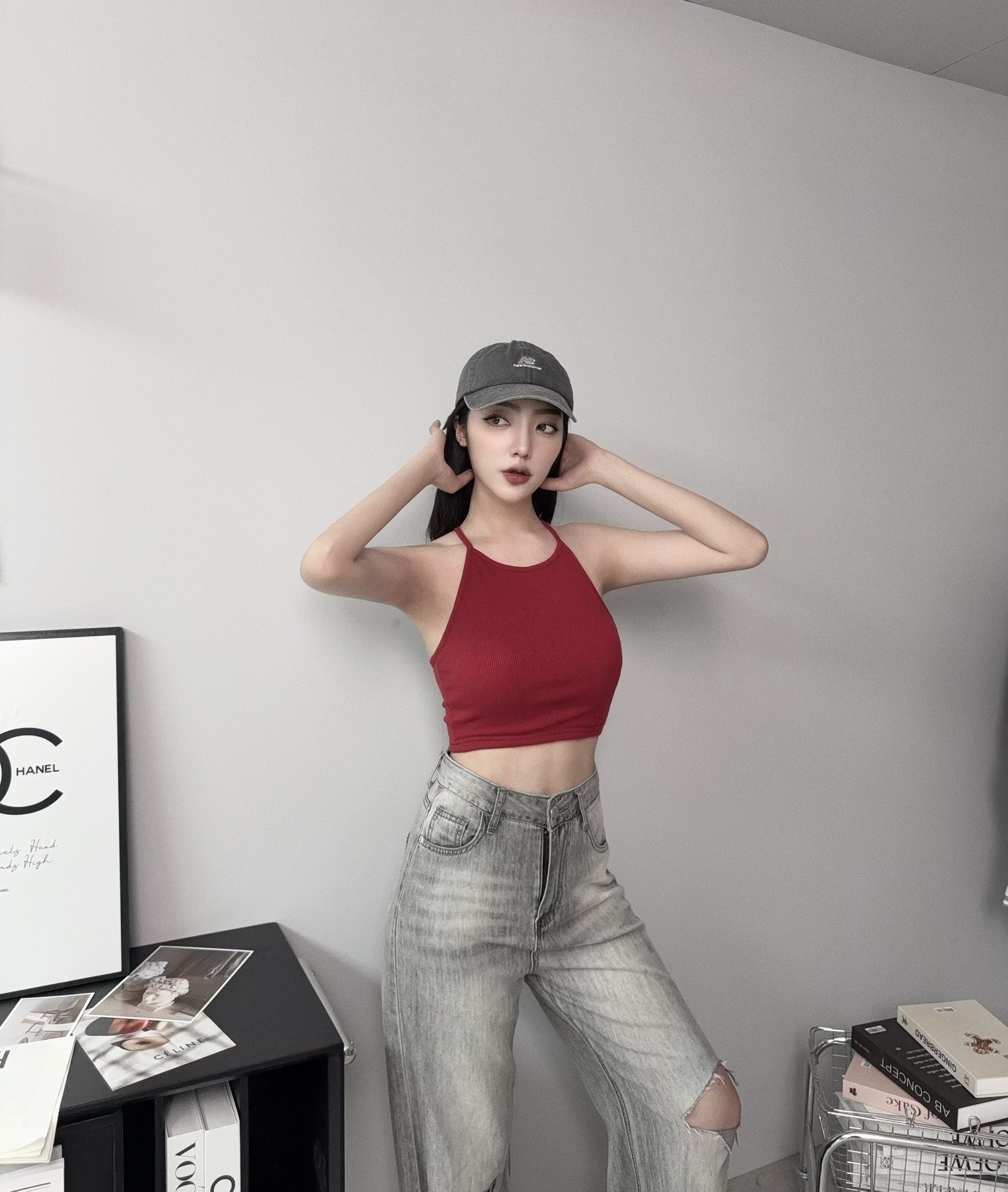 0099『訂製款』交叉美背Bra top (6)