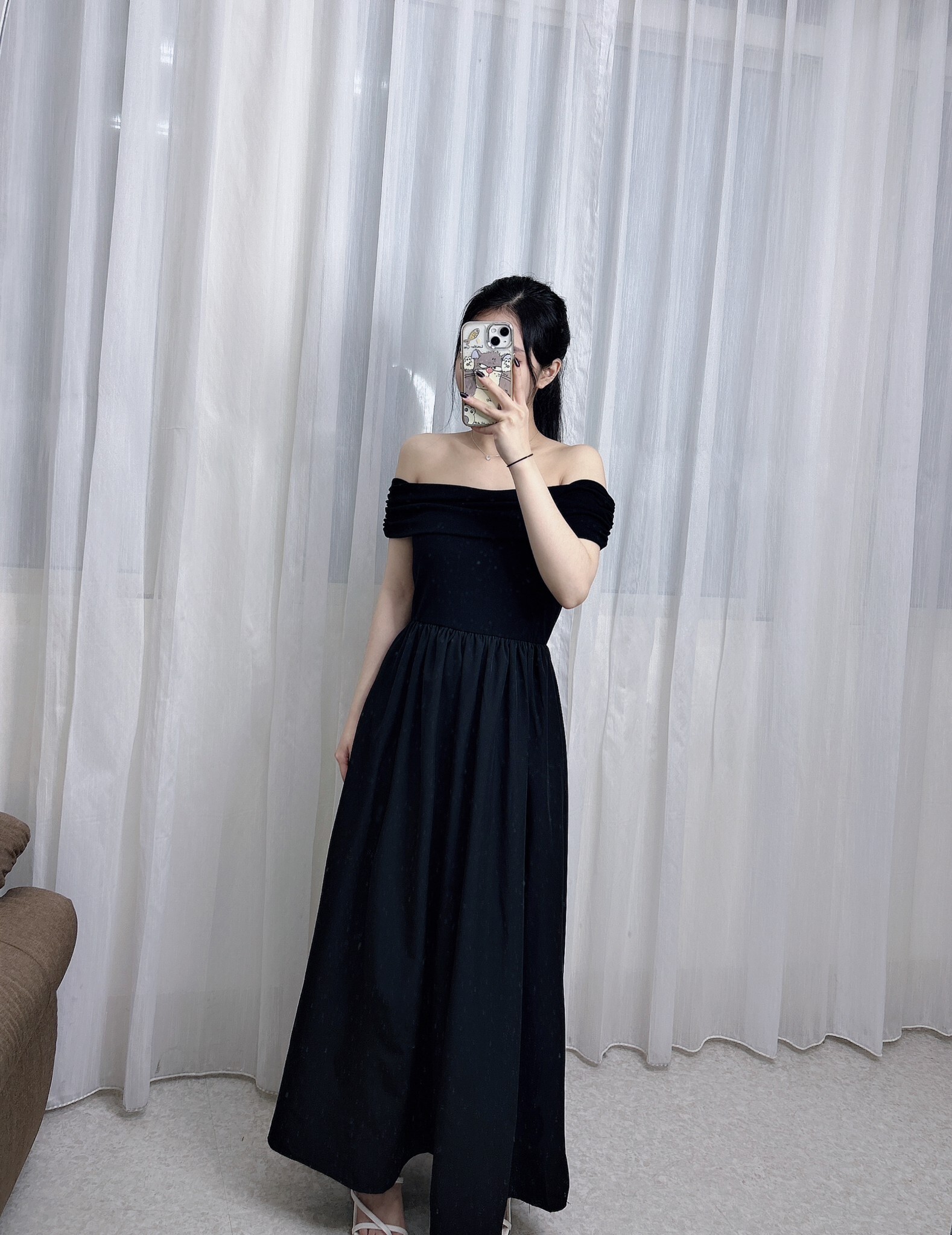 4809𝓐𝓐春款一字領連身洋 (2)