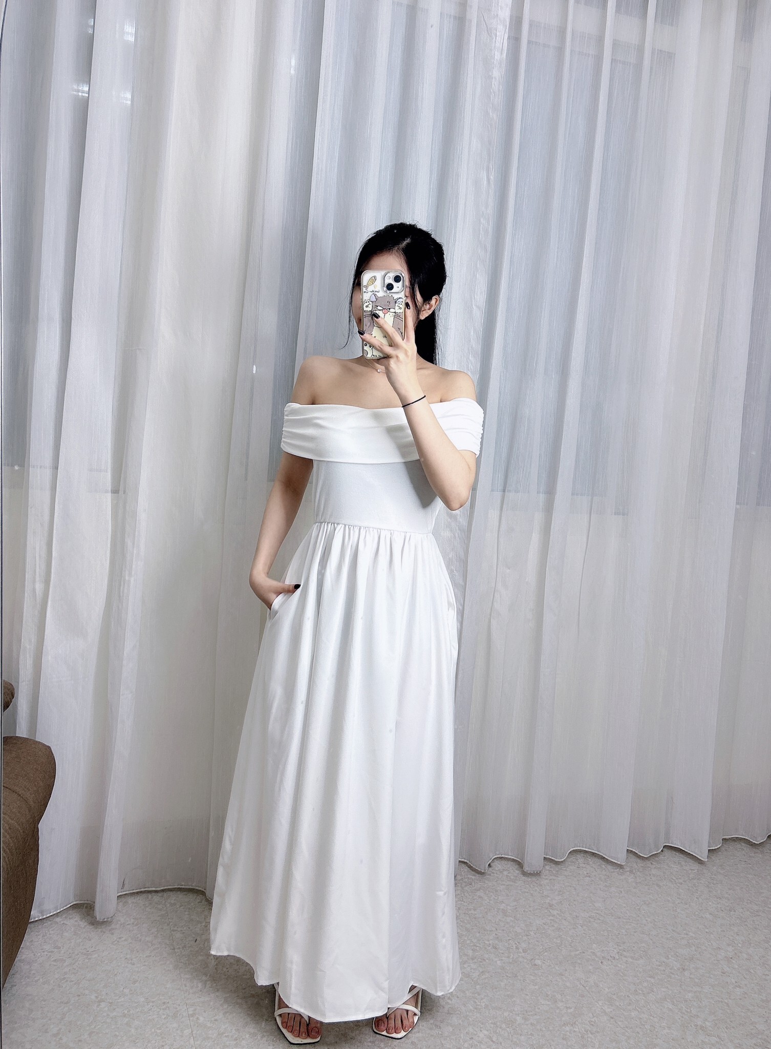 4809𝓐𝓐春款一字領連身洋 (3)