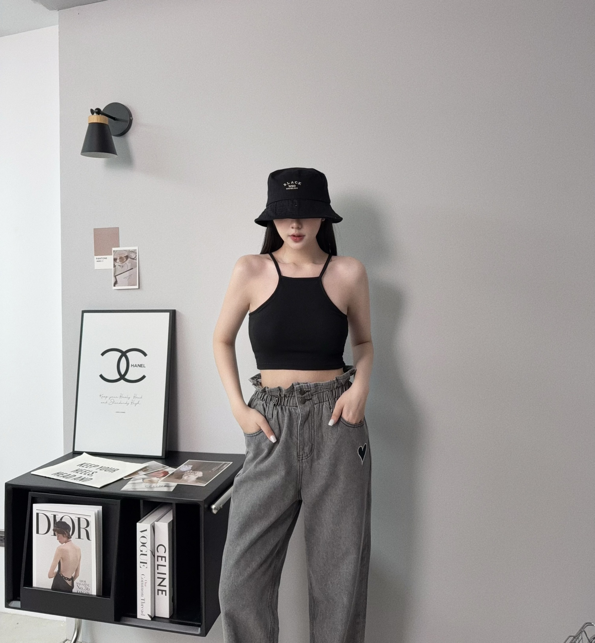 0098𝓐.𝓓𝓮𝓼𝓲𝓰𝓷『訂製款』辣妹削肩短版背心 (5)