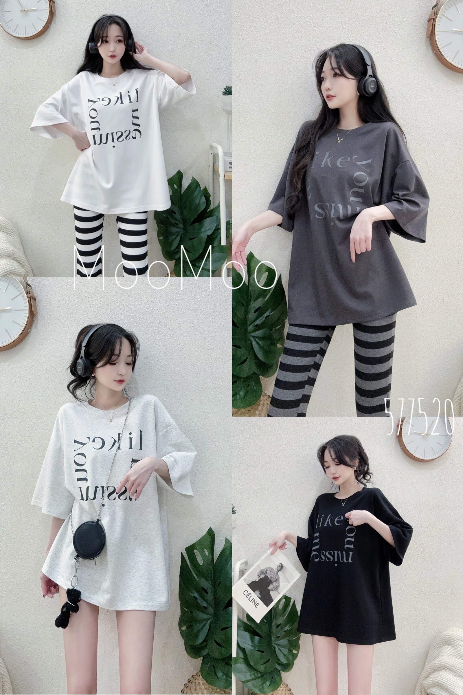 5775不敗個性方型英字情侶大T (5)