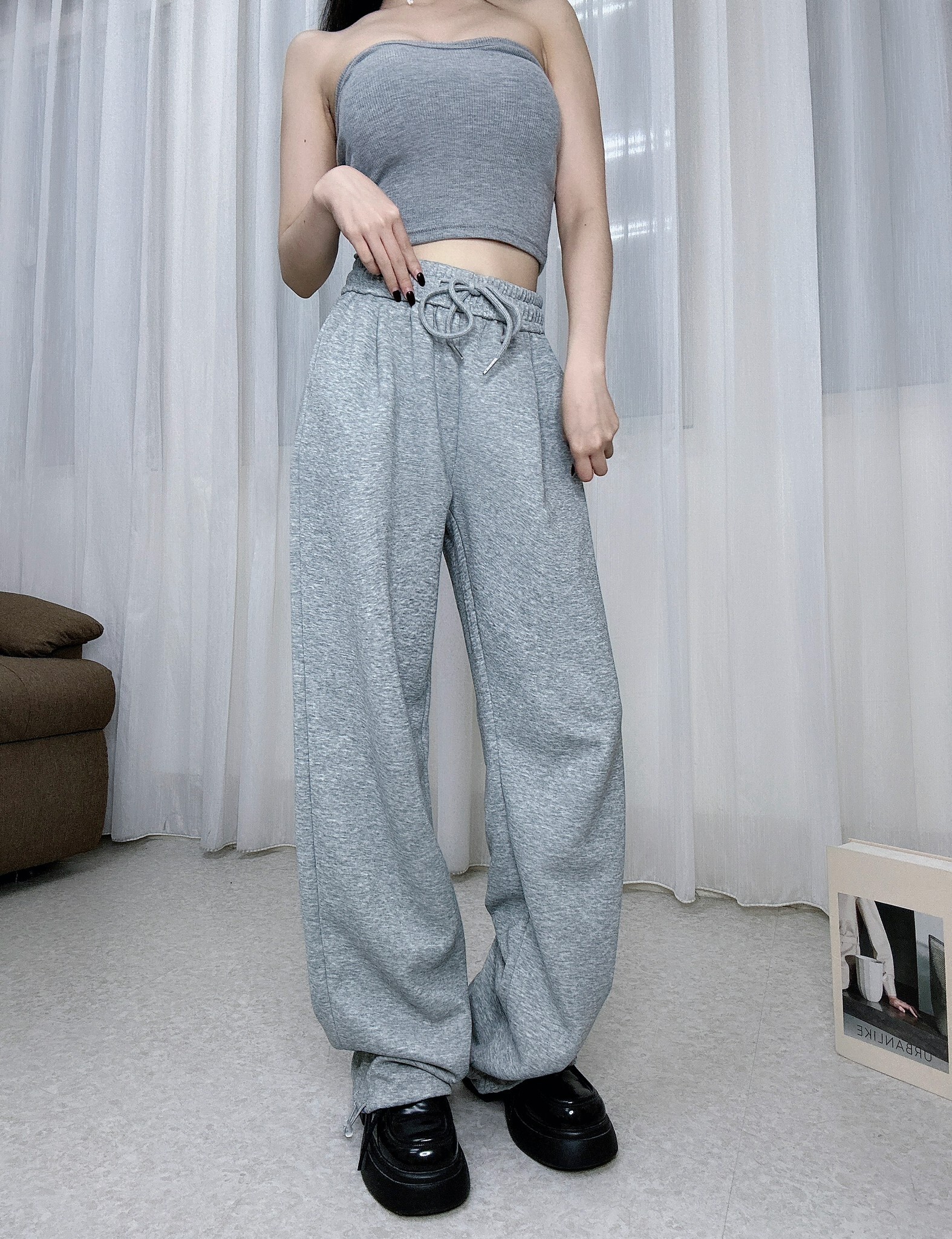 588縮口抽繩棉褲 (4)