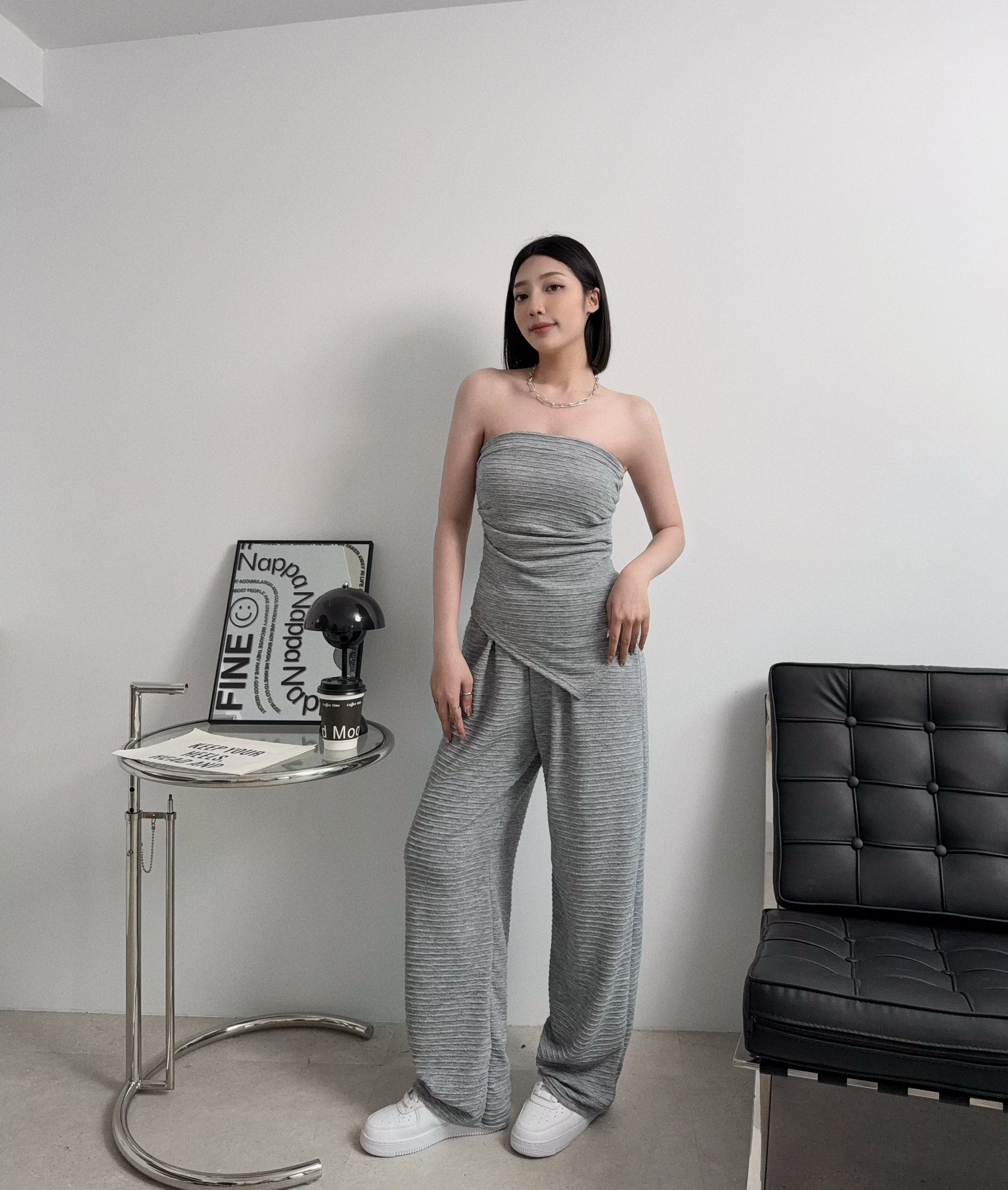 951『選品』唯美壓紋平口背心套裝 (3)