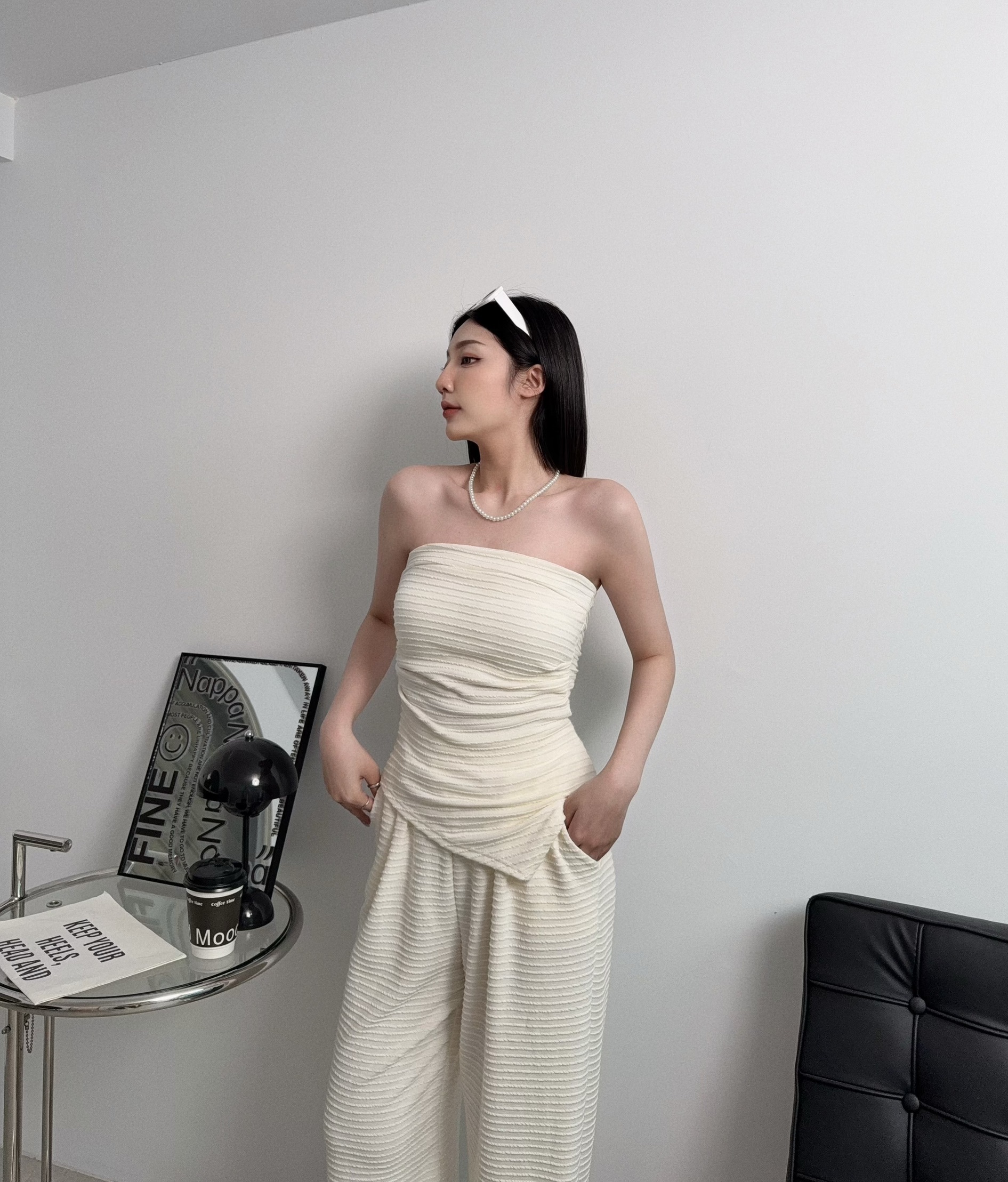 951『選品』唯美壓紋平口背心套裝 (4)