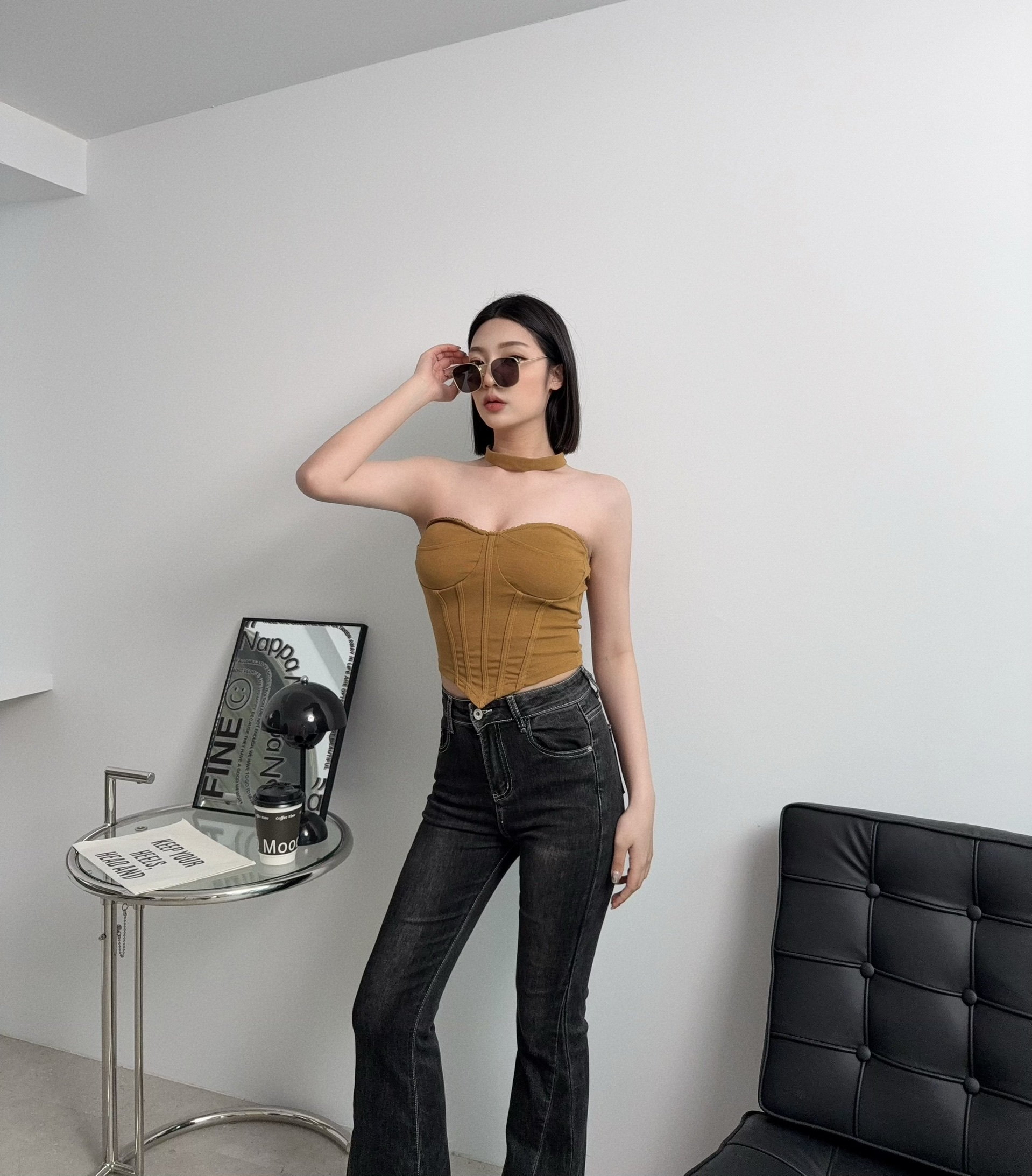 1608『選品』純欲領繞脖馬甲背心 (3)