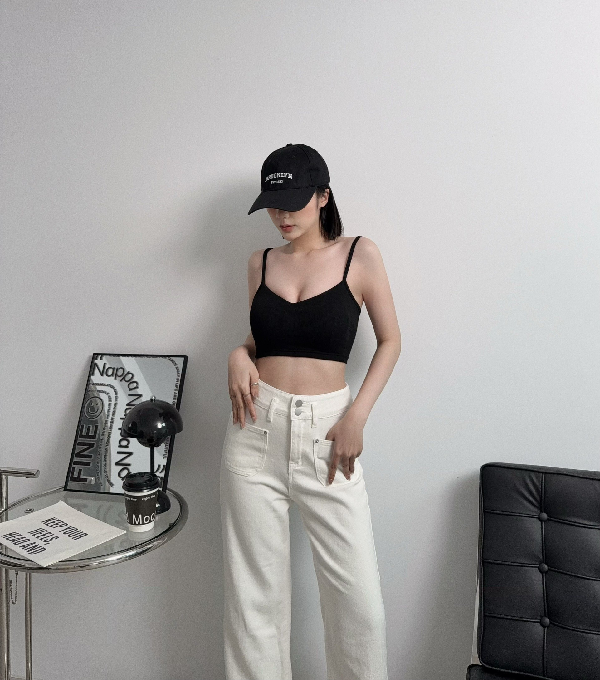 0103『訂製款』V字百搭彈力Bra top (8)